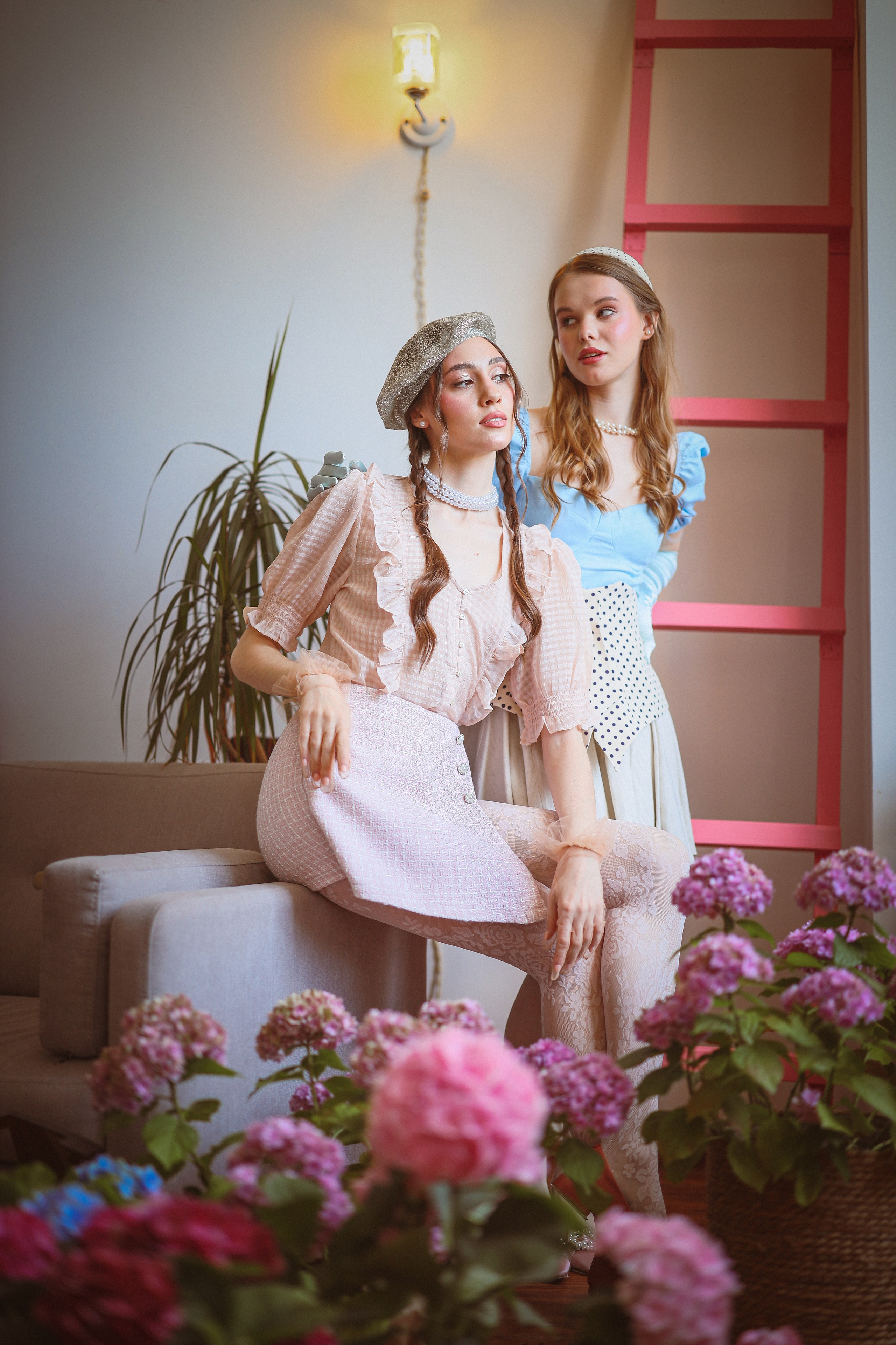 Фотосессия в гортензиях. Свадебный и семейный фотограф в Абхазии Жанна Соснина