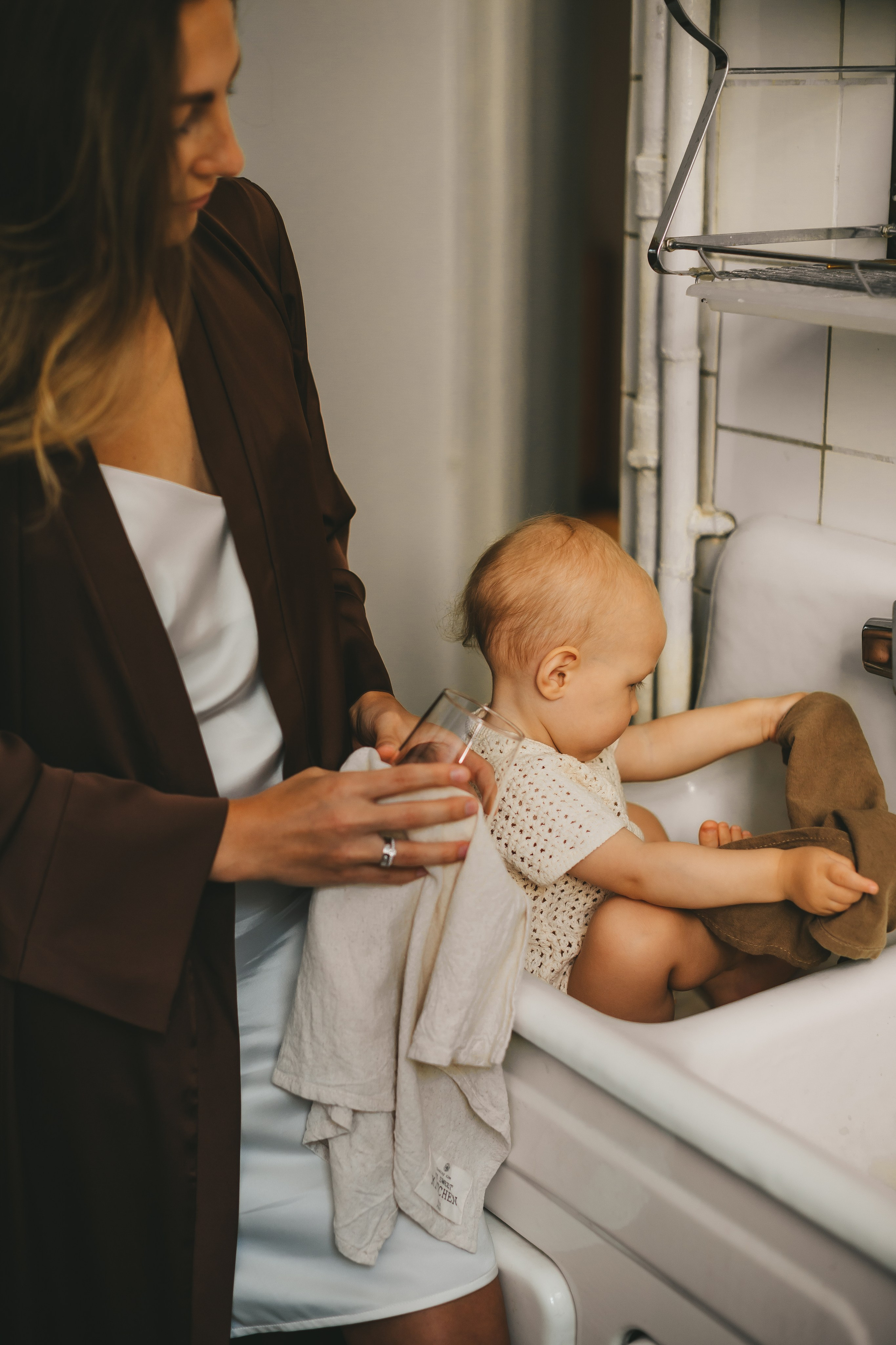 Стас, Даша и Ева (купание в ванной). Семейный и детский фотограф и видеограф в Москве, Дрокина Наталья