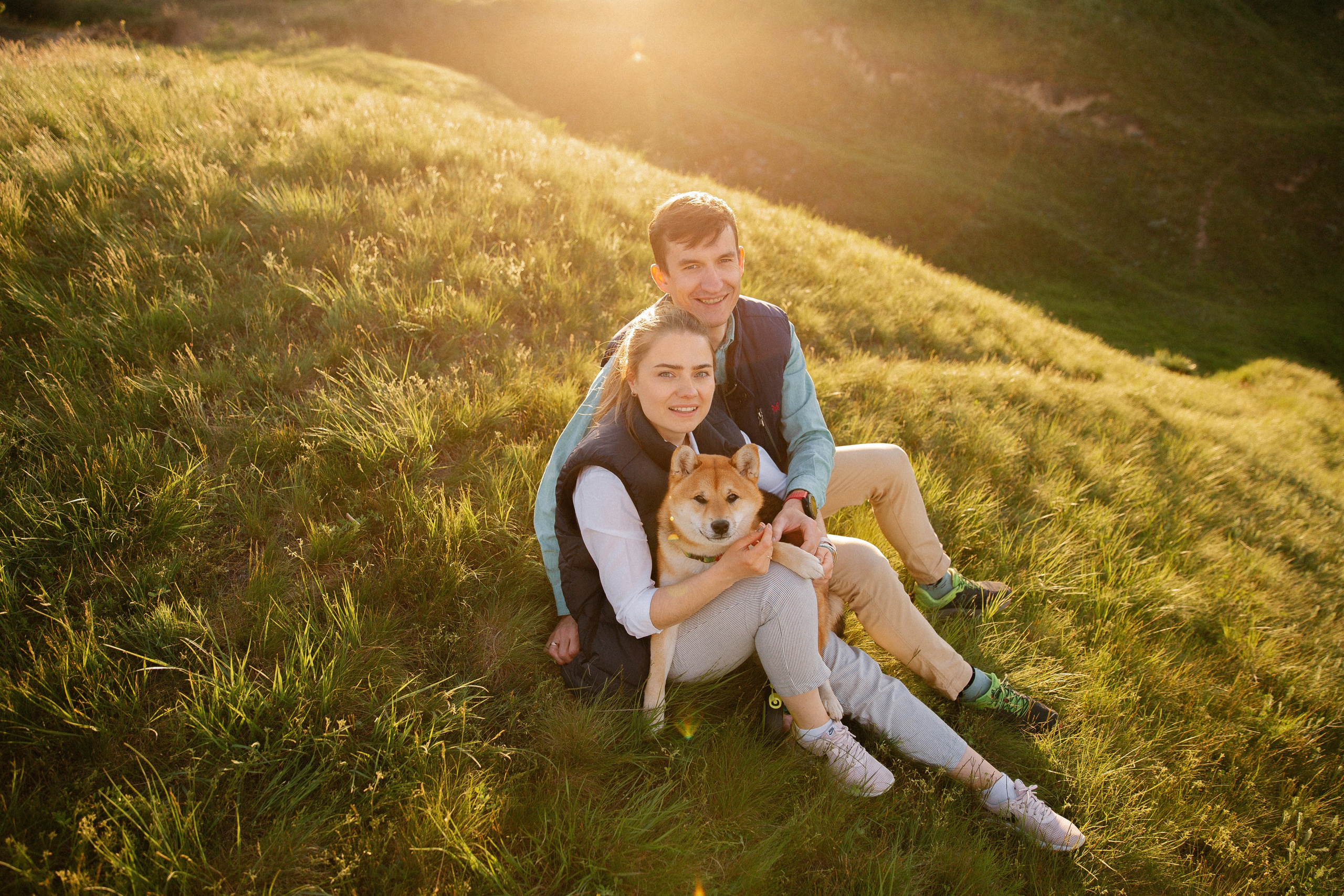 Семейная фотосъемка с собакой. Свадебный фотограф и видеограф Краснодар, Ростов, Сочи, Новороссийск