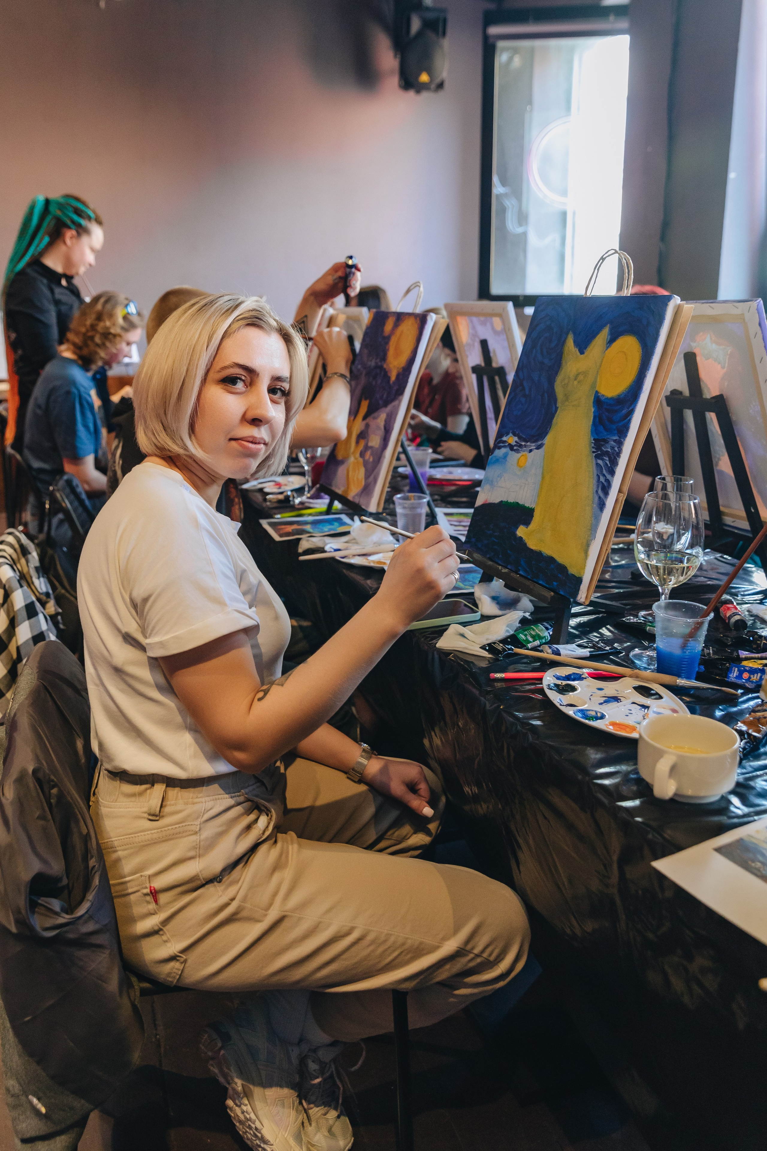 Арт-вечеринка. Семейный фотограф в Санкт-Петербурге Ева Маркова