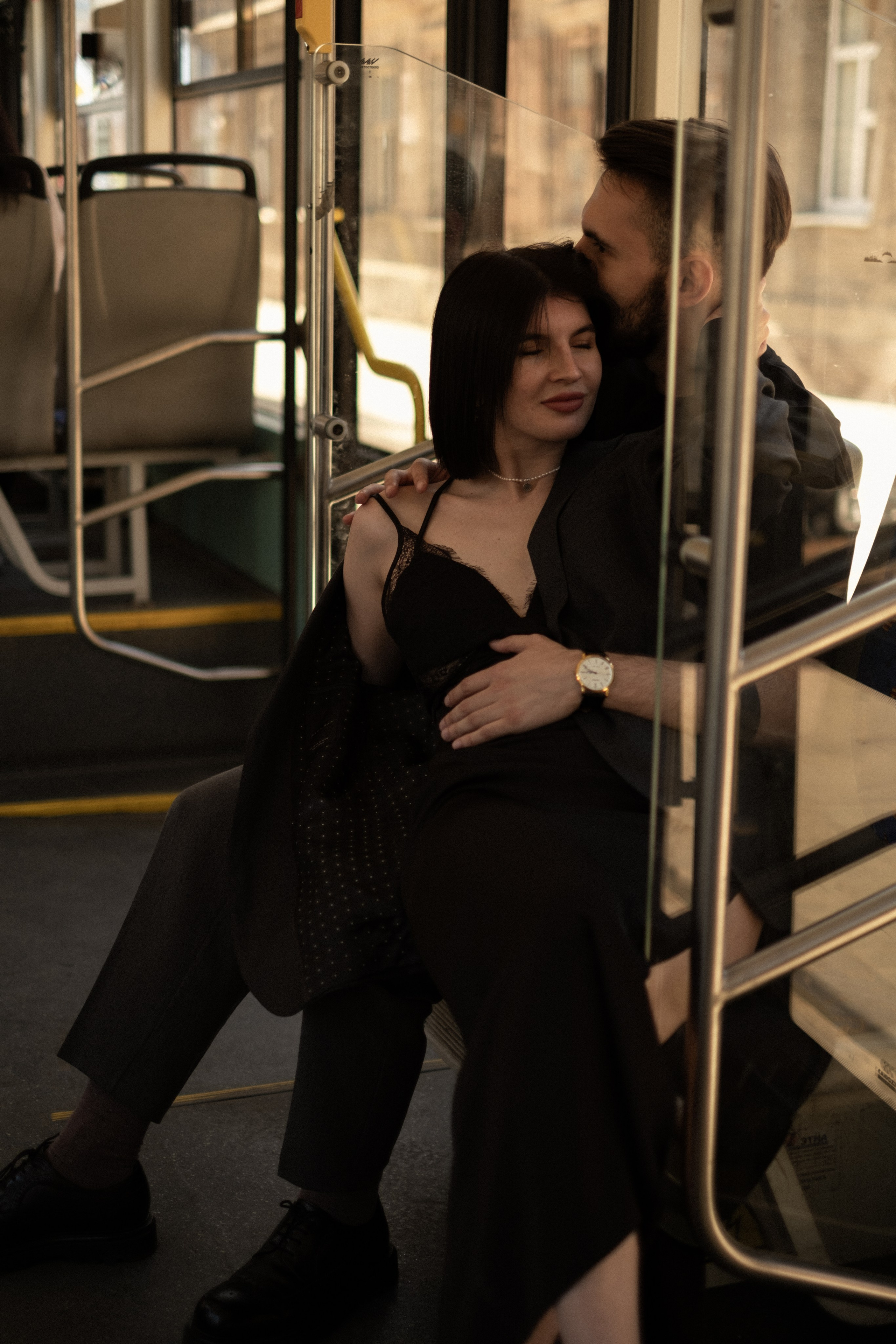 Настя и Максим. Фотограф в Москве. Женский и мужской портрет, лавстори (love story)