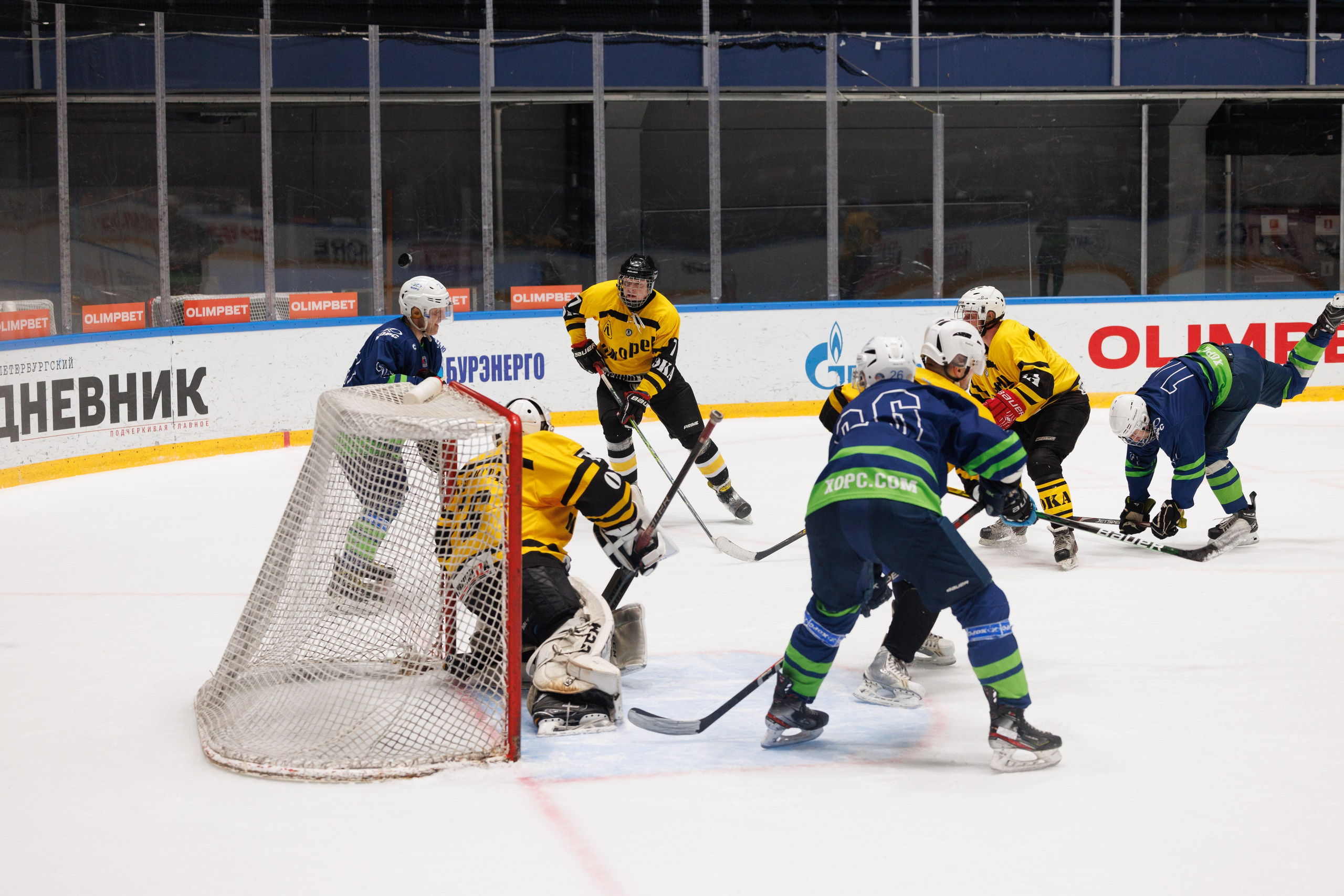 НХЛ (40+) Ижорец — Хорс 3-3. Фотограф Александр Заломаев
