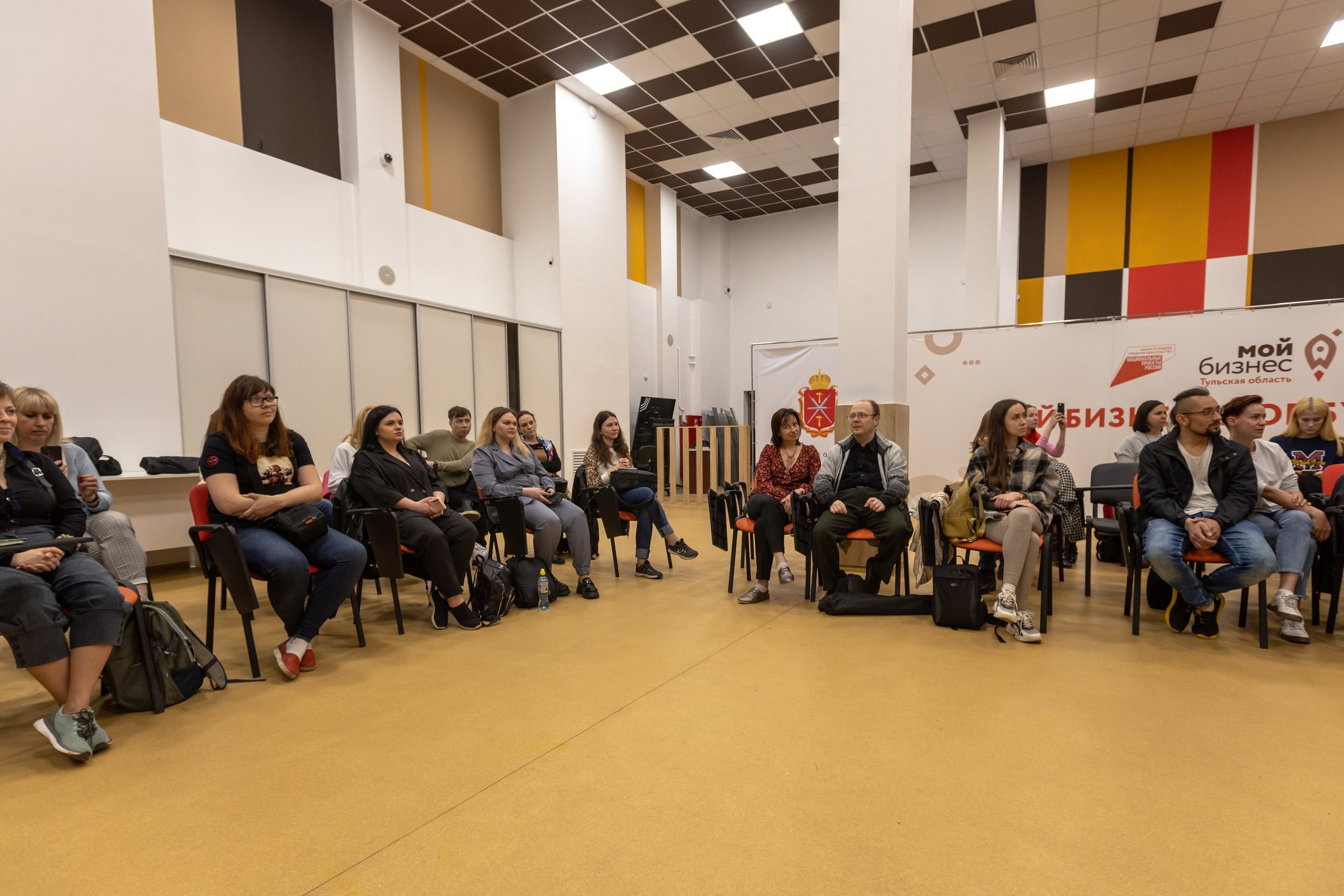 Репортаж для Мой Бизнес — Мастеркласс Павла Ребанда. Фотограф в Туле Крупский АнДРей. Фотостудия «КАДР71» в Туле