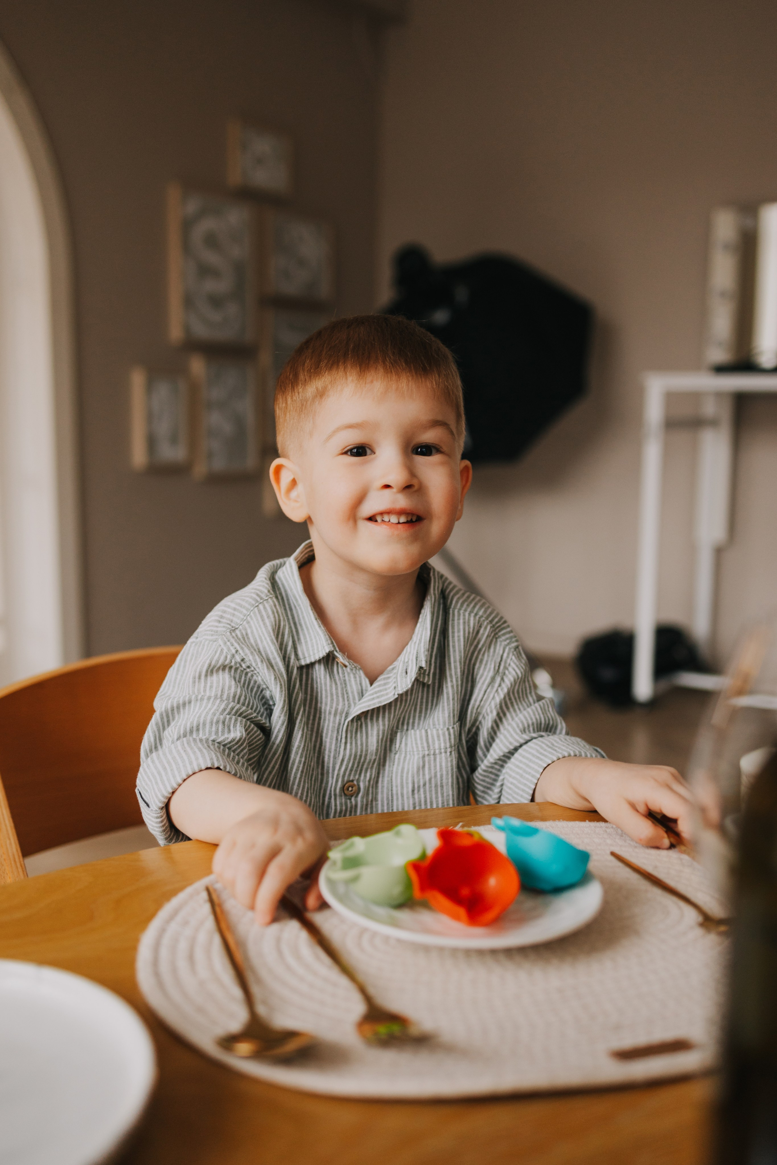 Большая семья. Домашняя фотосессия