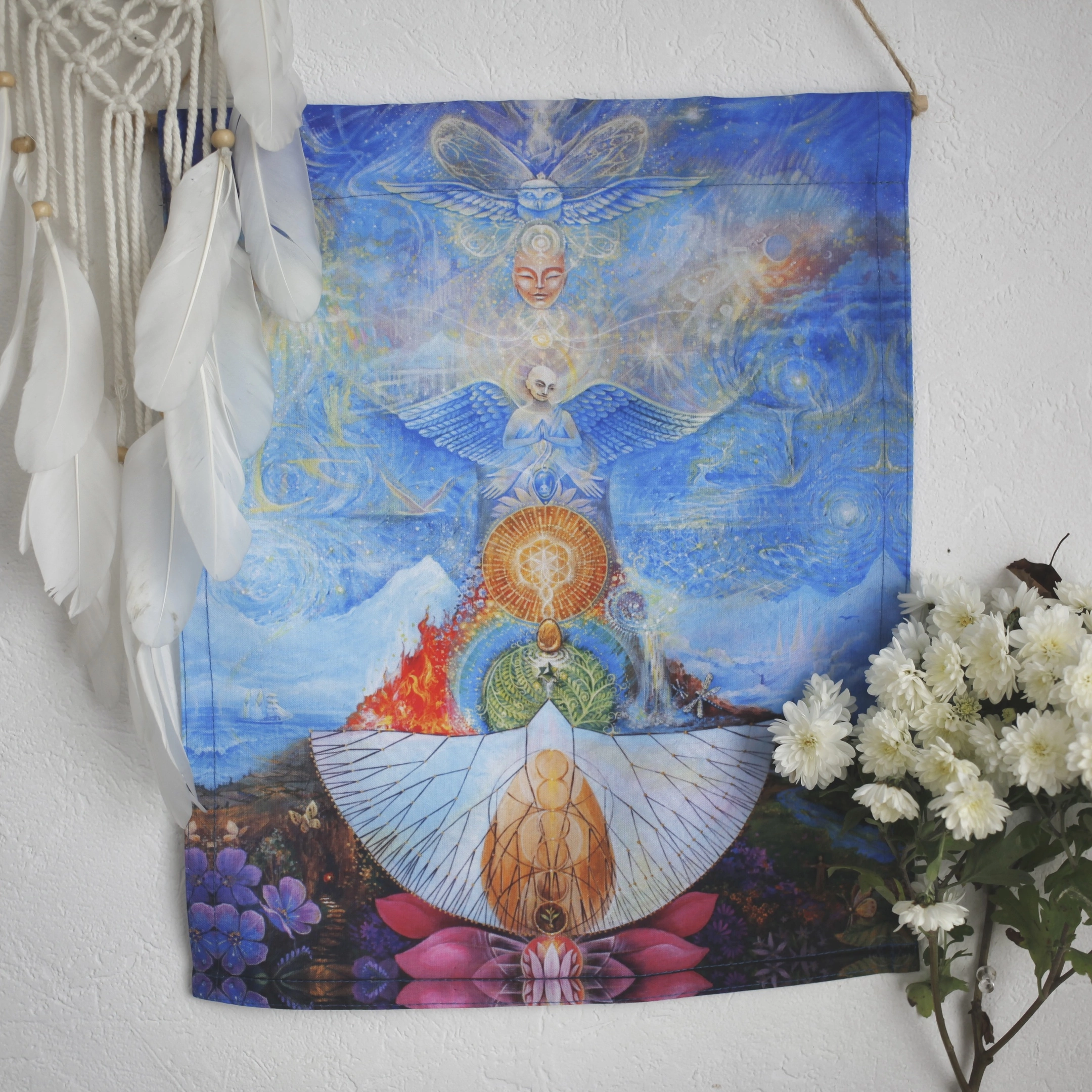 Картины на ткани. Художник, арт — терапевт, преподаватель рисования Шабырова Анна, Москва