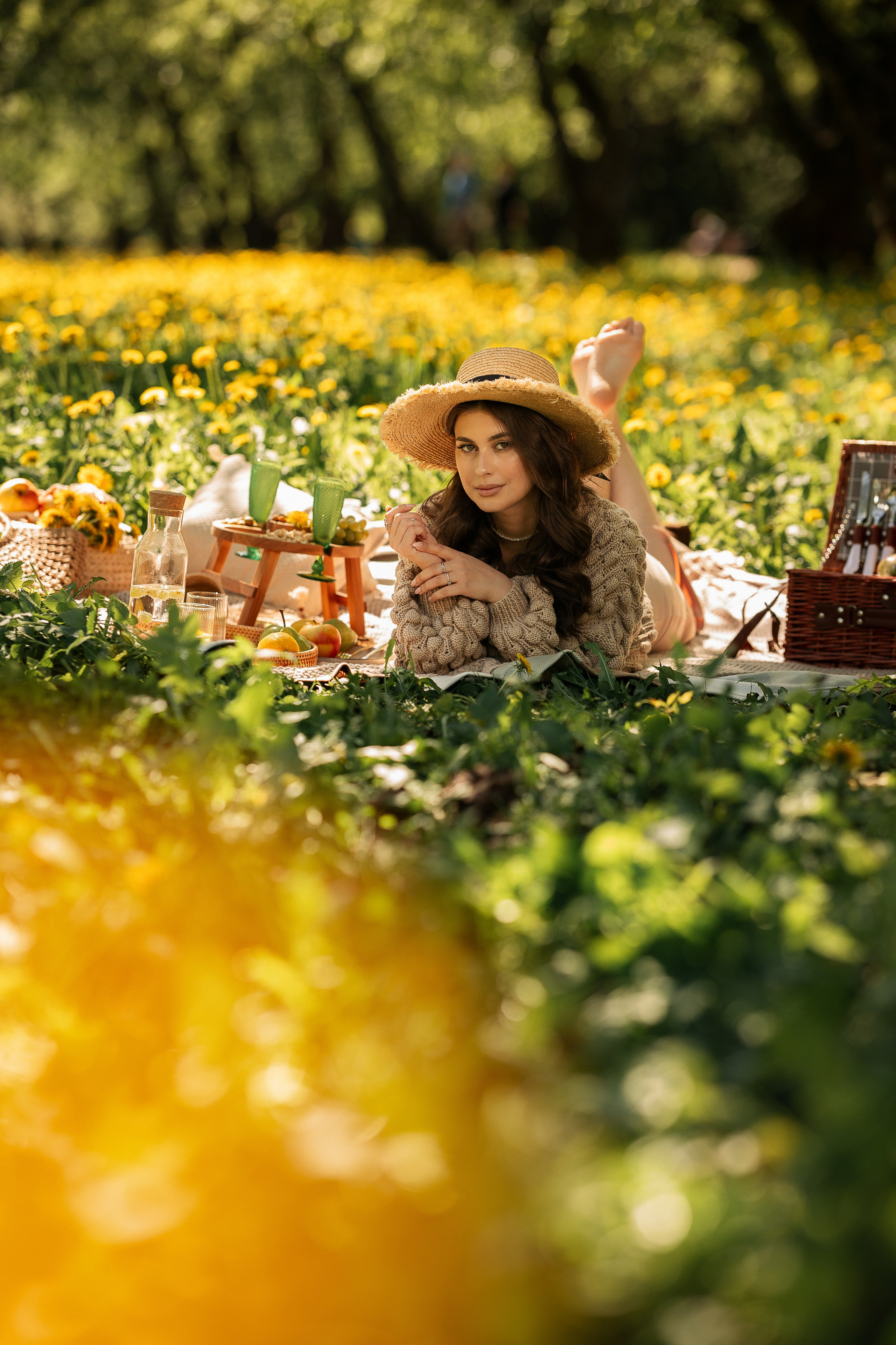 Лучший летник пикник. Женский и семейный фотограф в Москве Виктория