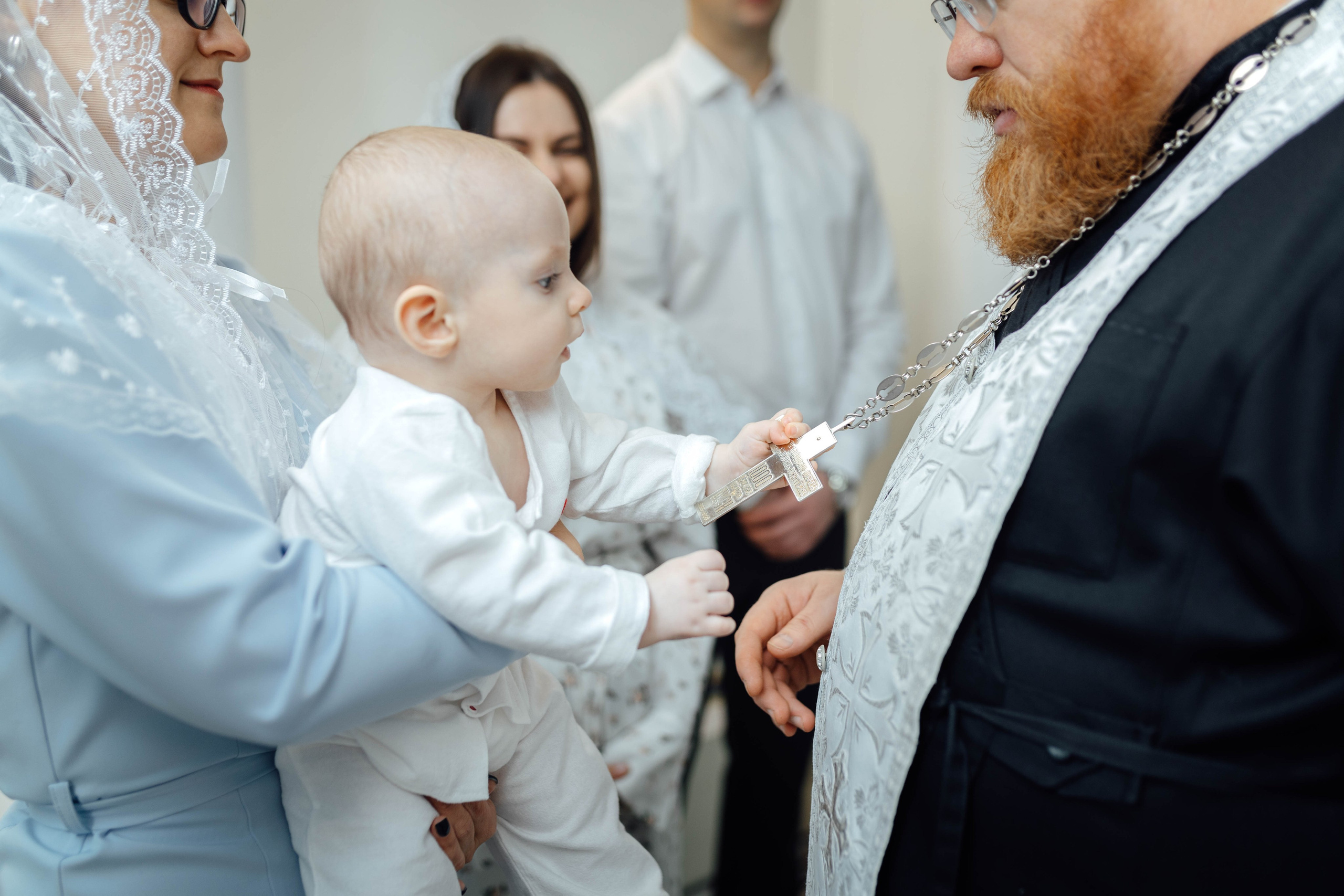 Крещение Матвея, храм Святой Троицы, декабрь 2025