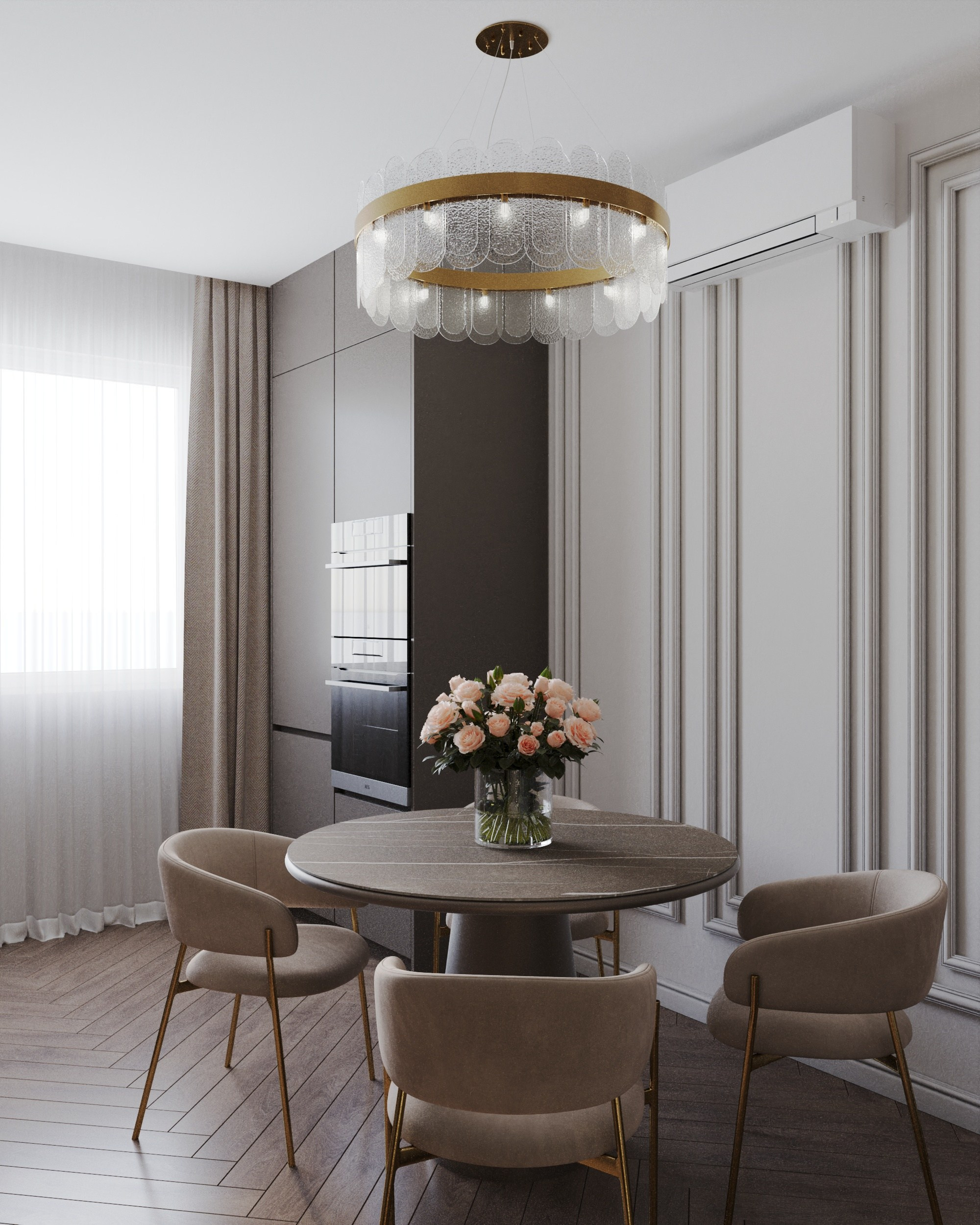 Дизайн-проект ЖК Любимово 7. Дизайн интерьеров, 3D визуализации