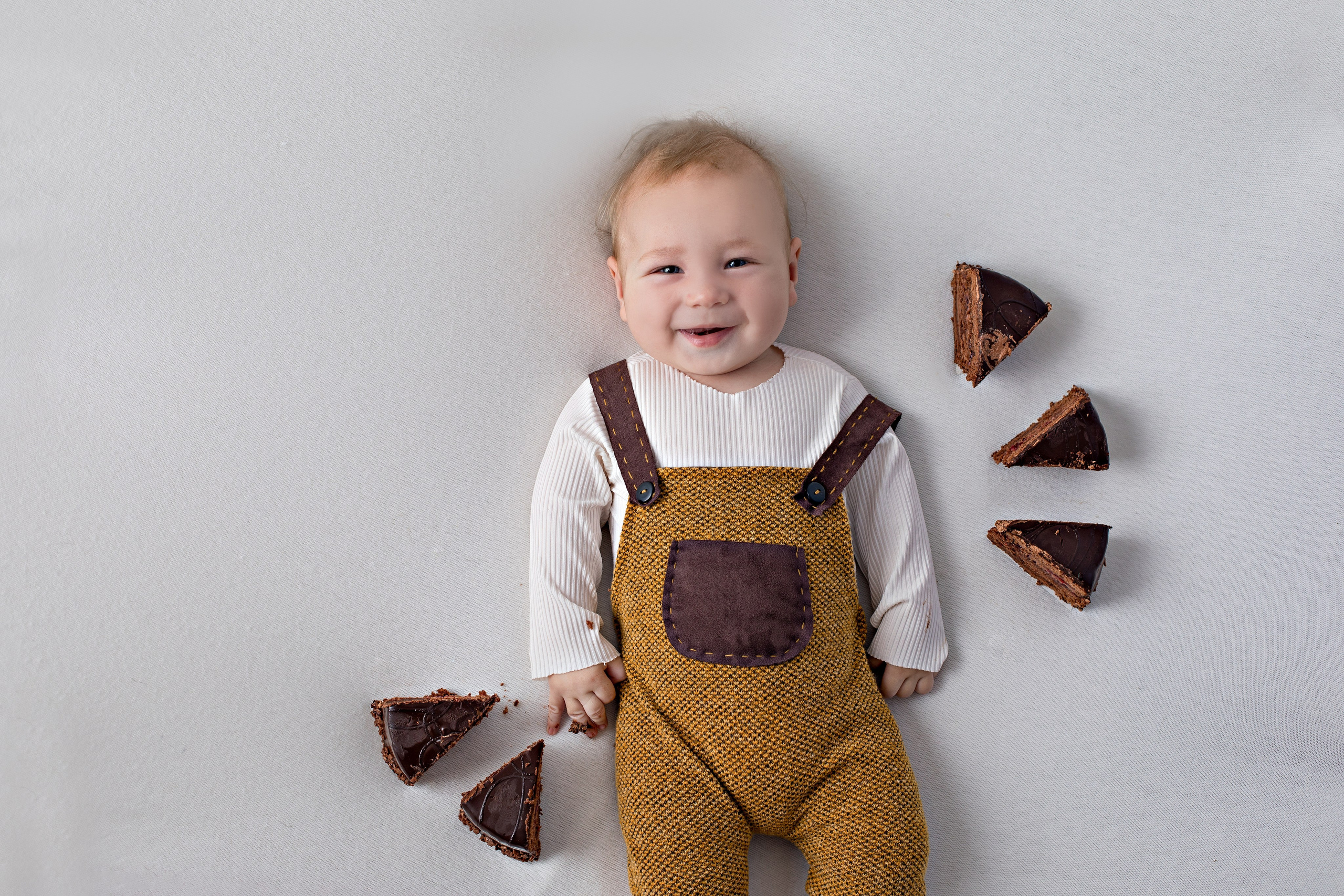 Тимур 5 месяцев. Таня Пономарева — детский фотограф в Воронеже