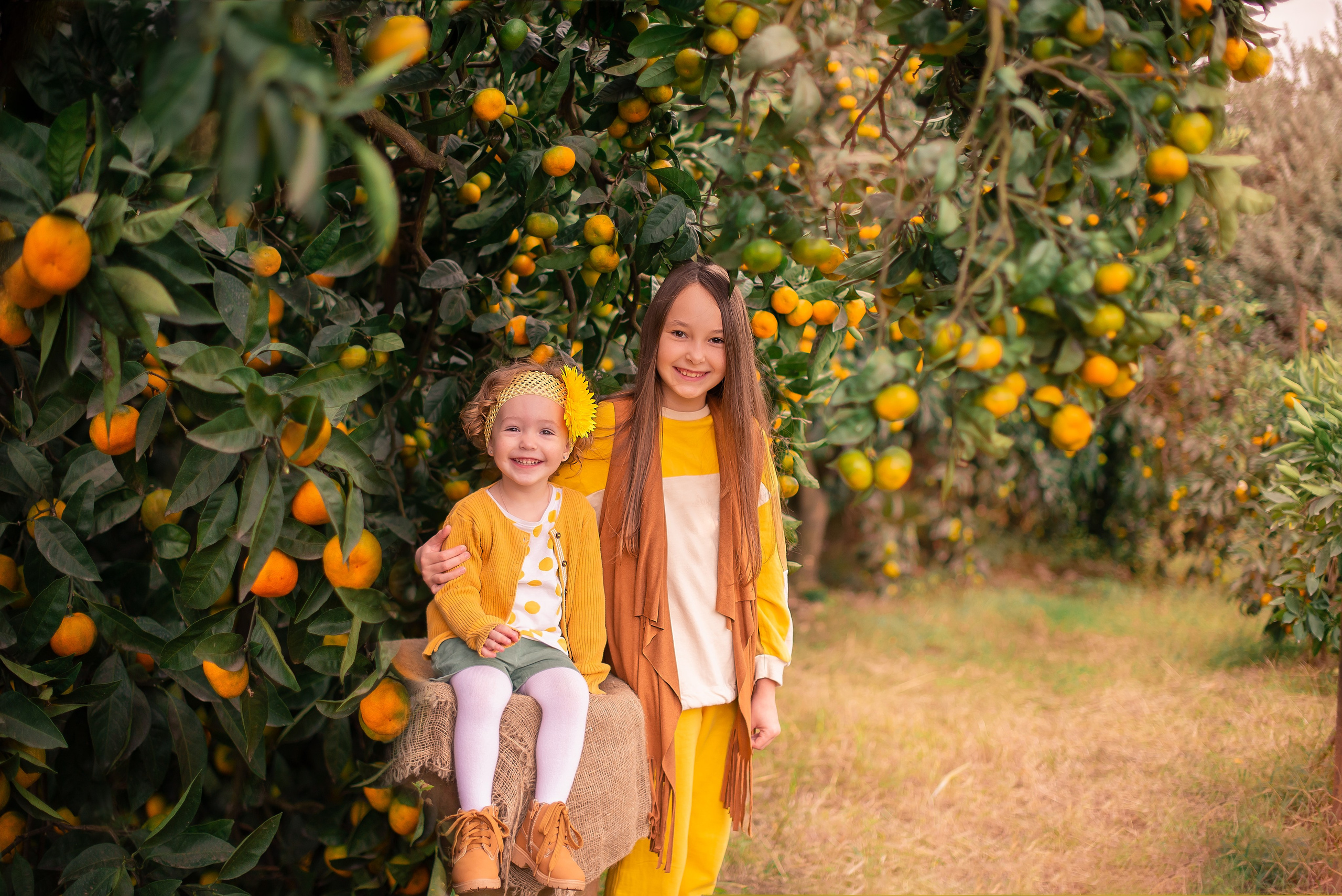 Мандарины. Детский и семейный фотограф в Абхазии