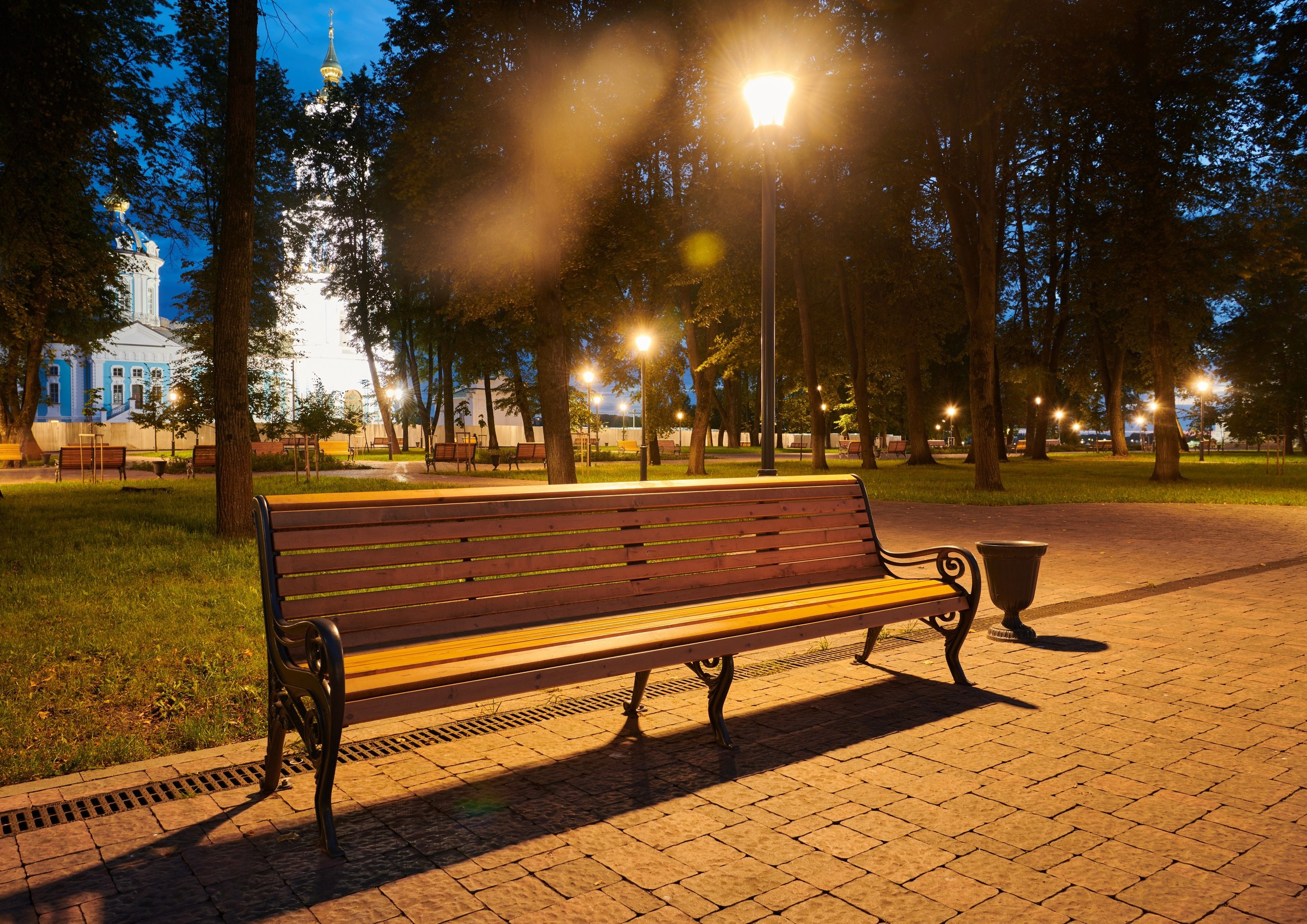 Уличное освещение и мебель. Ольга Чёкотова (Фотограф Кострома)