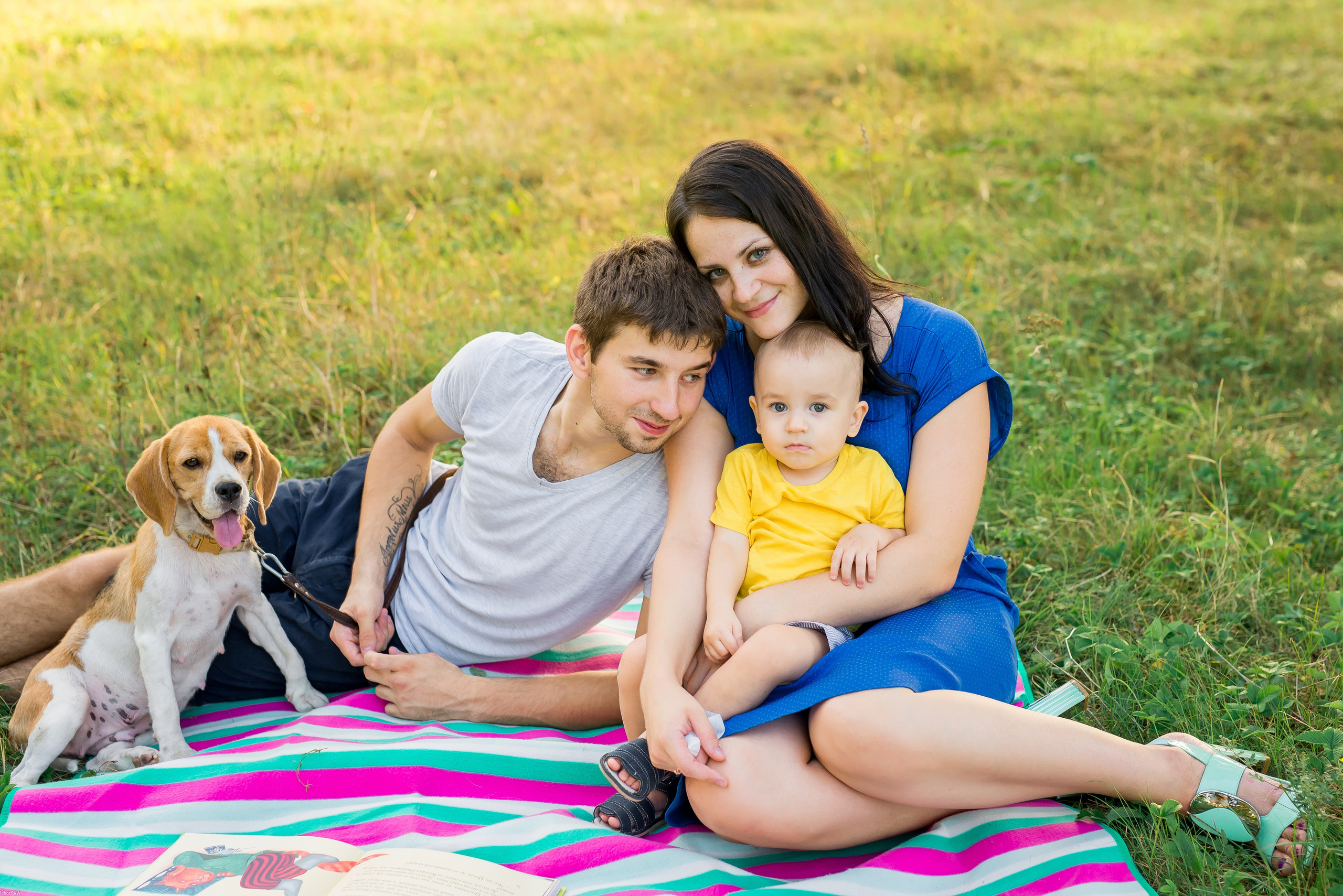 Саша, Наташа и маленький Савва. Свадебный фотограф в Рязани Вагнер Владимир