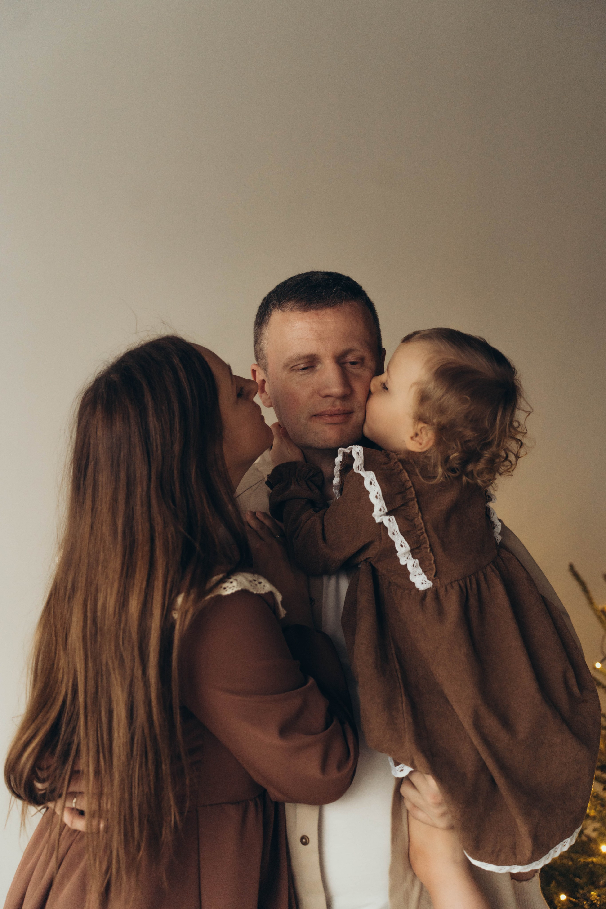 Екатерина, Николай и малышка Аня