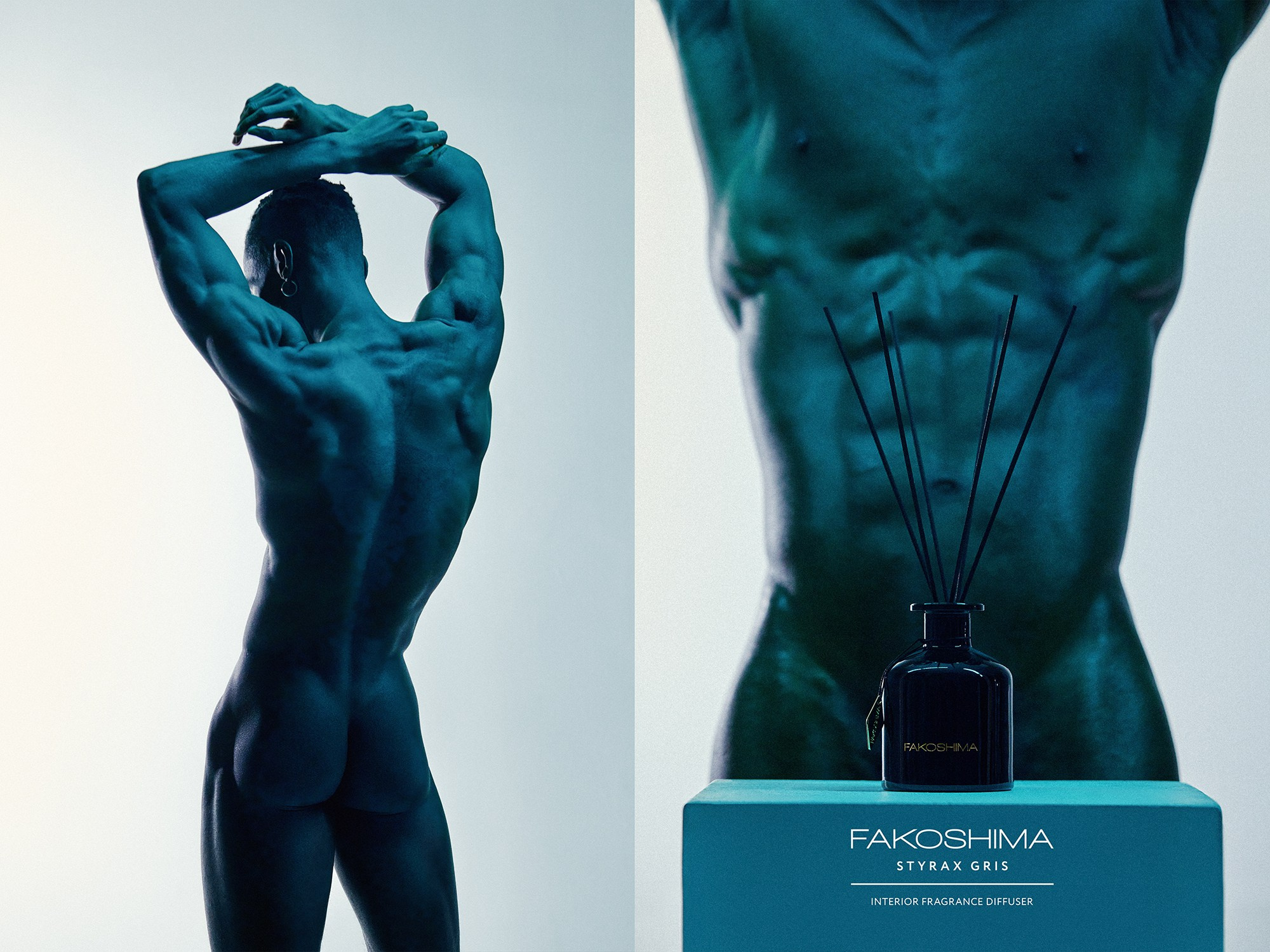 Фотосессия для парфюмерного бренда Fakoshima. Рекламный, фешн фотограф Дима Куб Москва, Санкт-Петербург