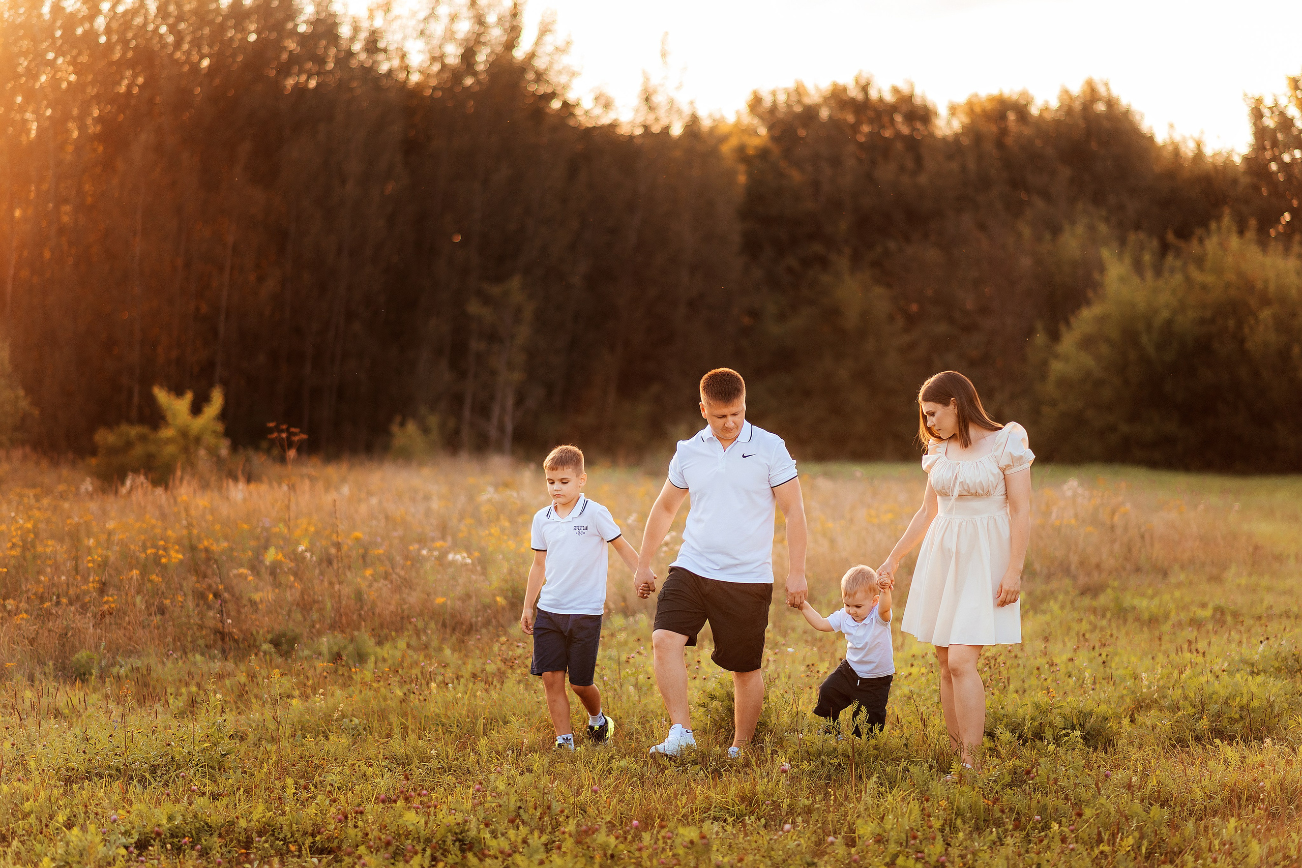 Семья Жуковых. Фотограф Юлия Стрыгина
