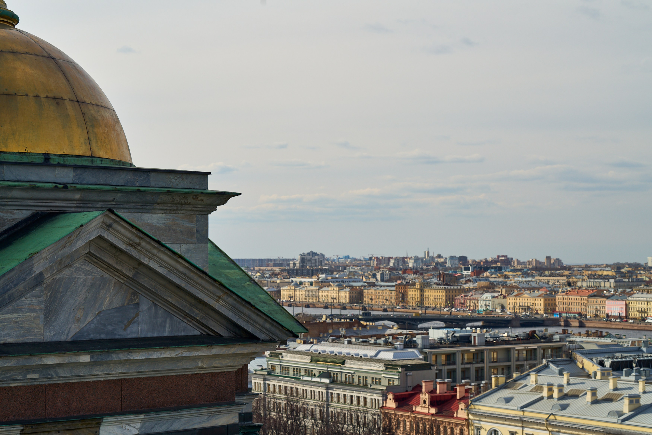 Колоннада Исаакиевского собора