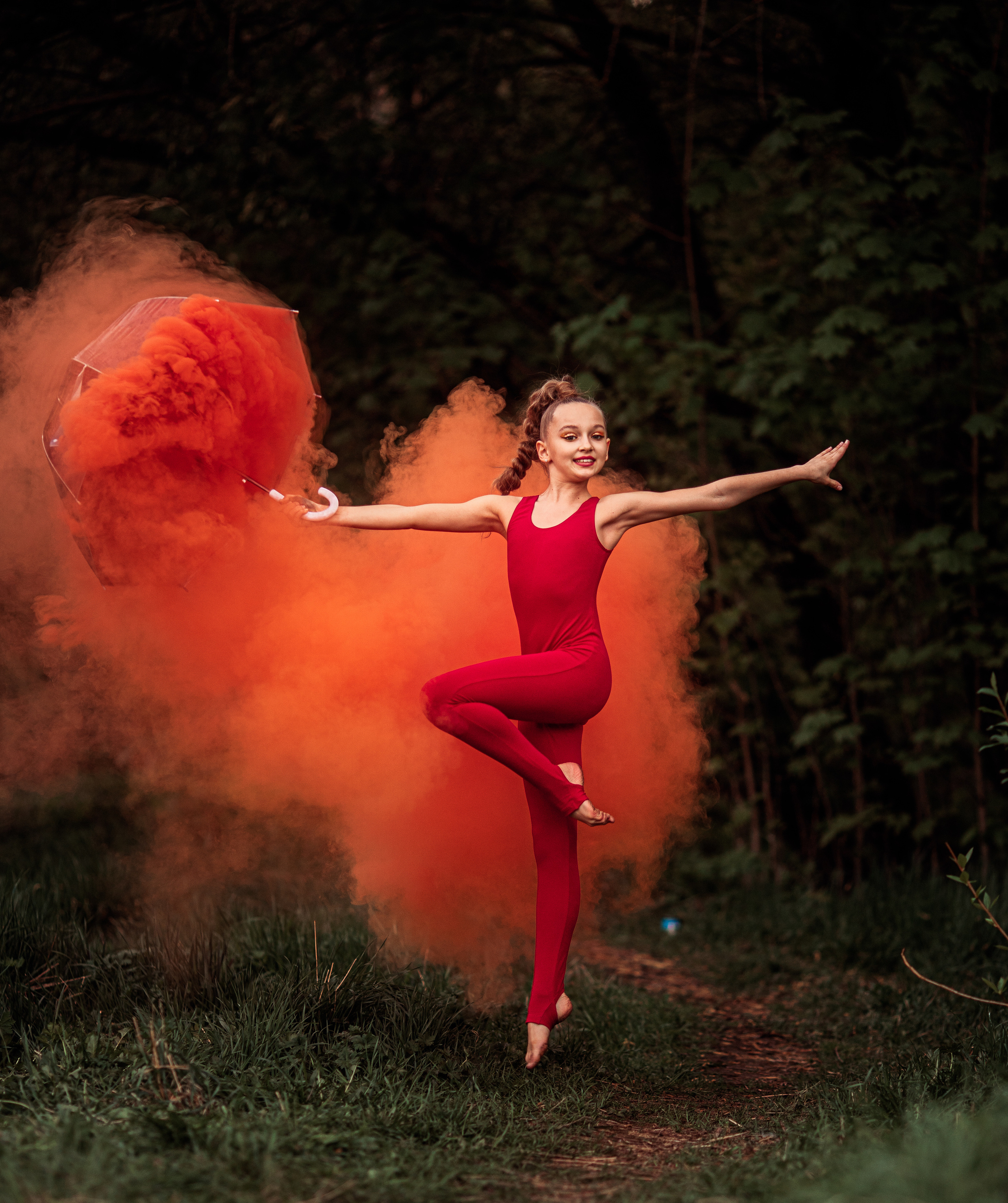 Фотопроект с дымом. Профессиональный фотограф в Москве Марина Григорьева