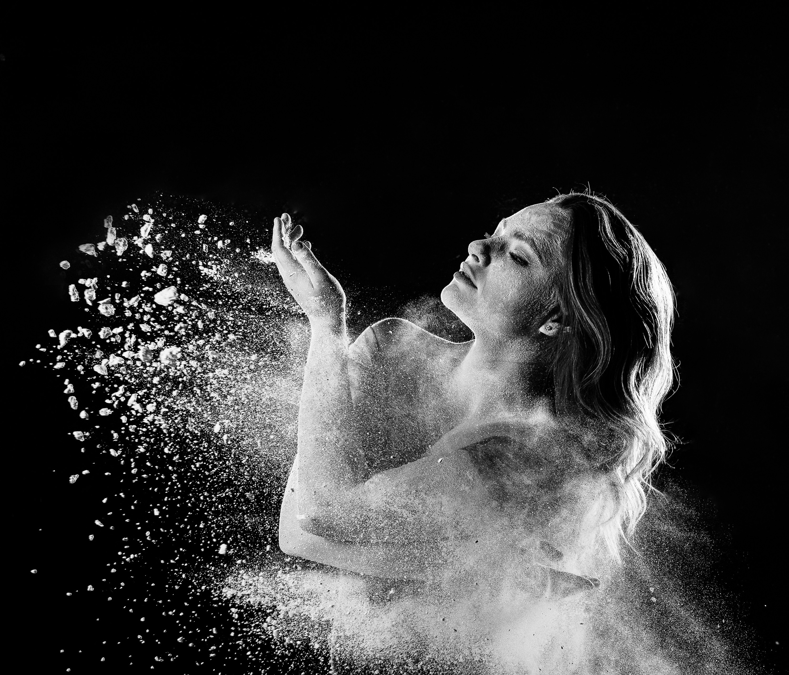 Фотопроект с мукой. Профессиональный фотограф в Москве Марина Григорьева