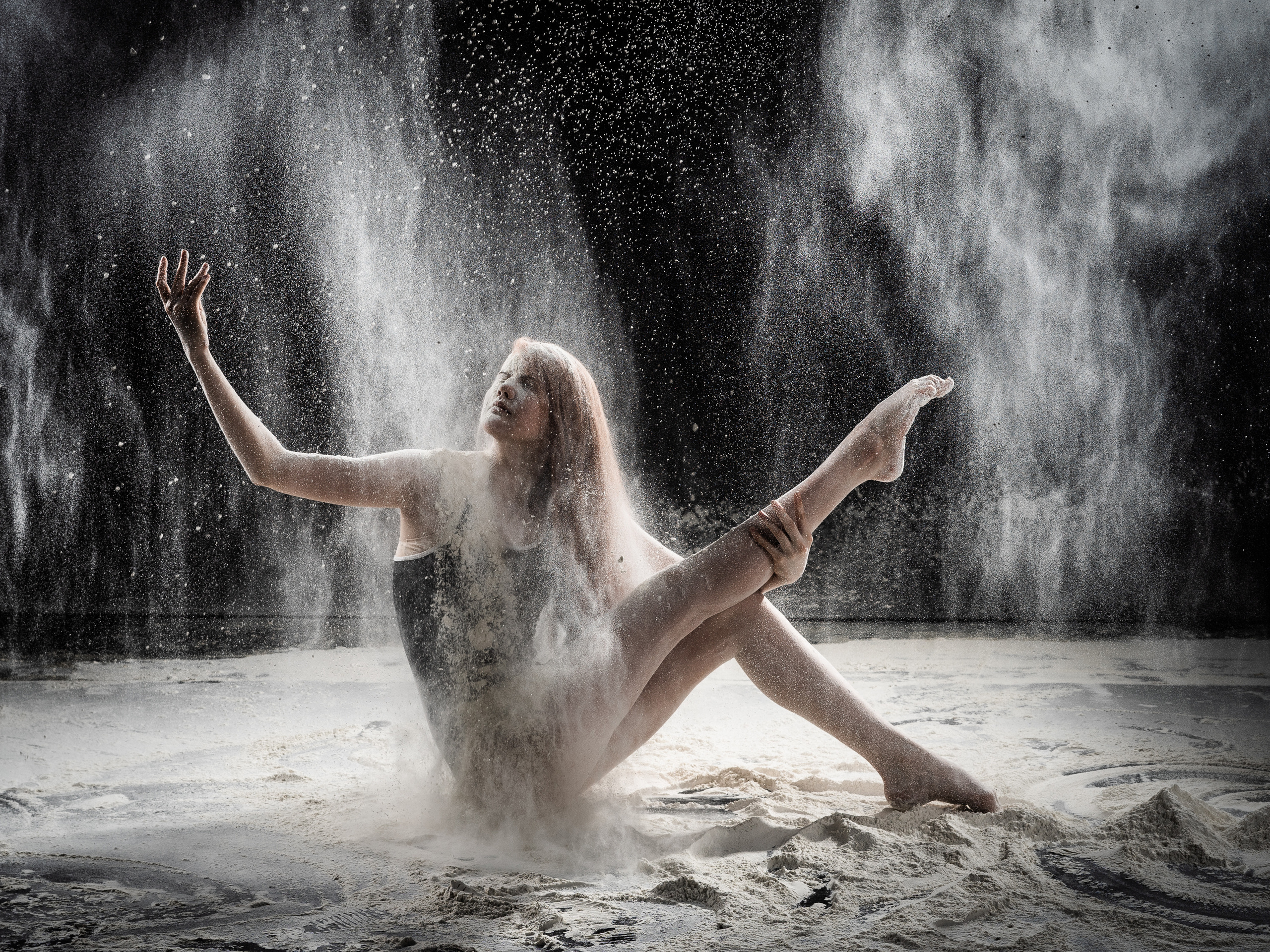 Фотопроект с мукой. Профессиональный фотограф в Москве Марина Григорьева