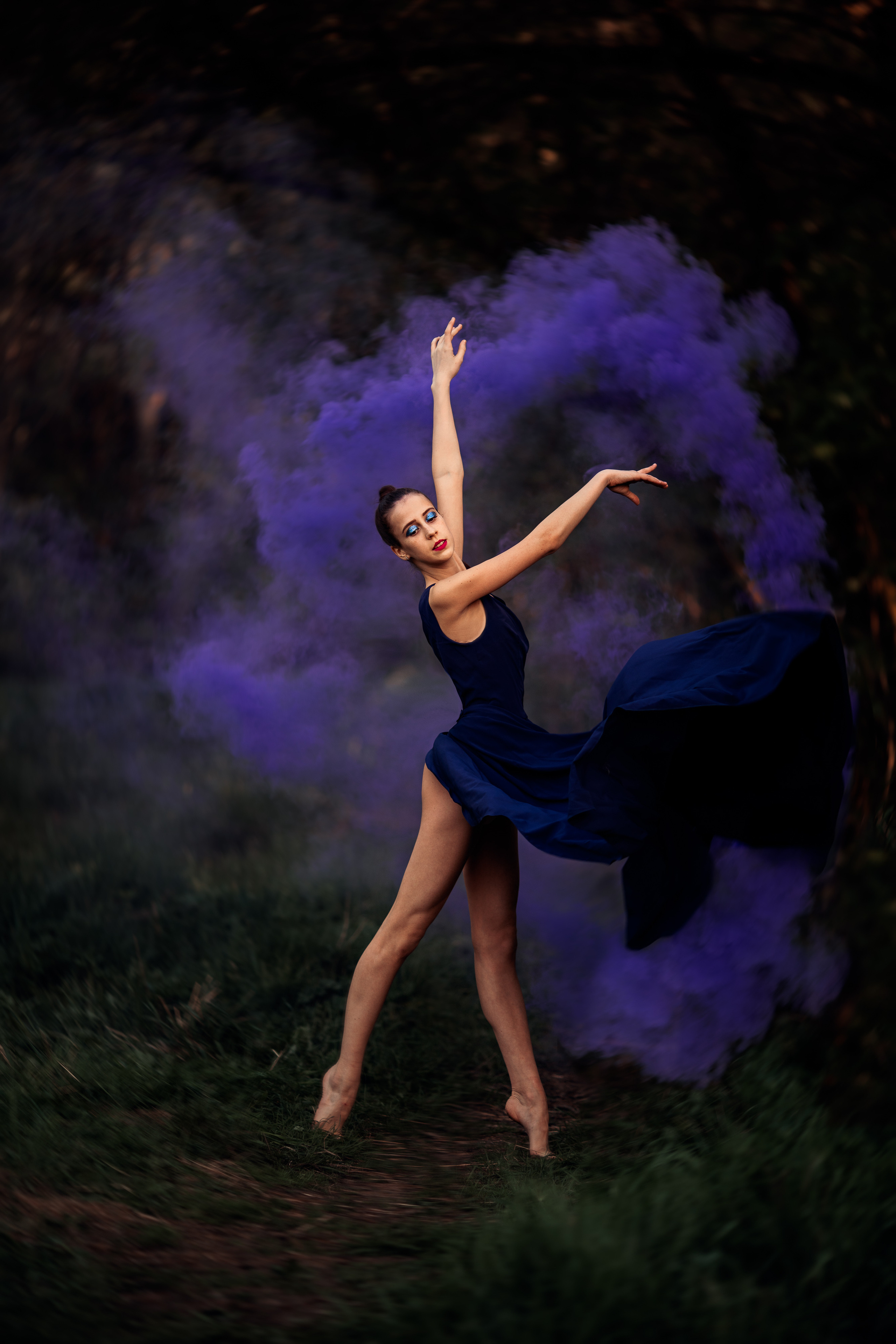 Фотопроект с дымом. Профессиональный фотограф в Москве Марина Григорьева