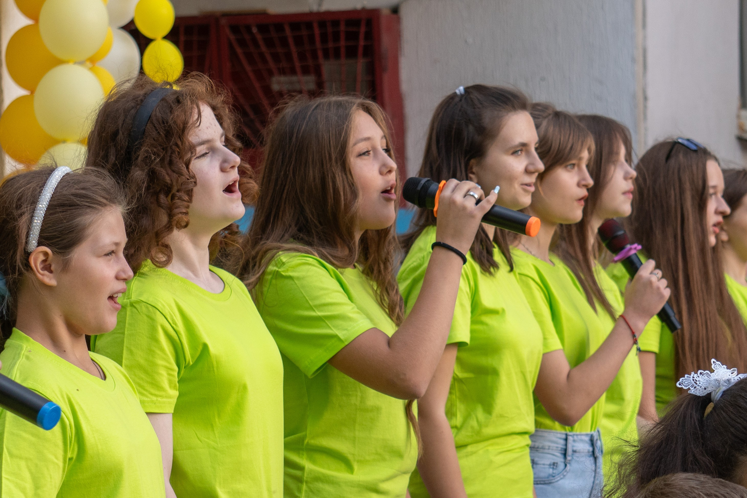 Сборные со школ. Фотограф в РФ и ЛНР Юлия Федосеева