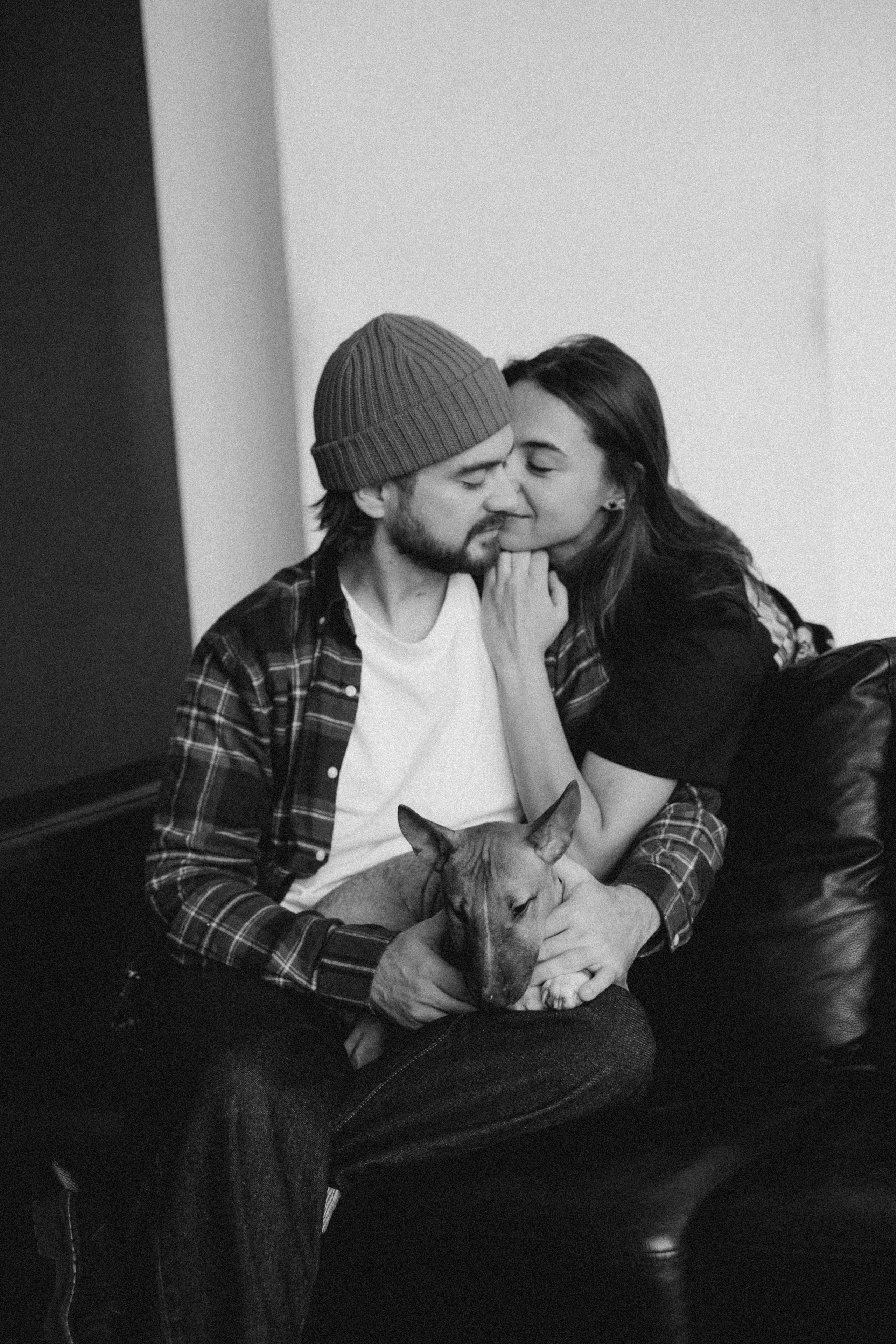 Тимофей, Людмила и Банди. Семейный фотограф и анималист в Москве Анна Иванова