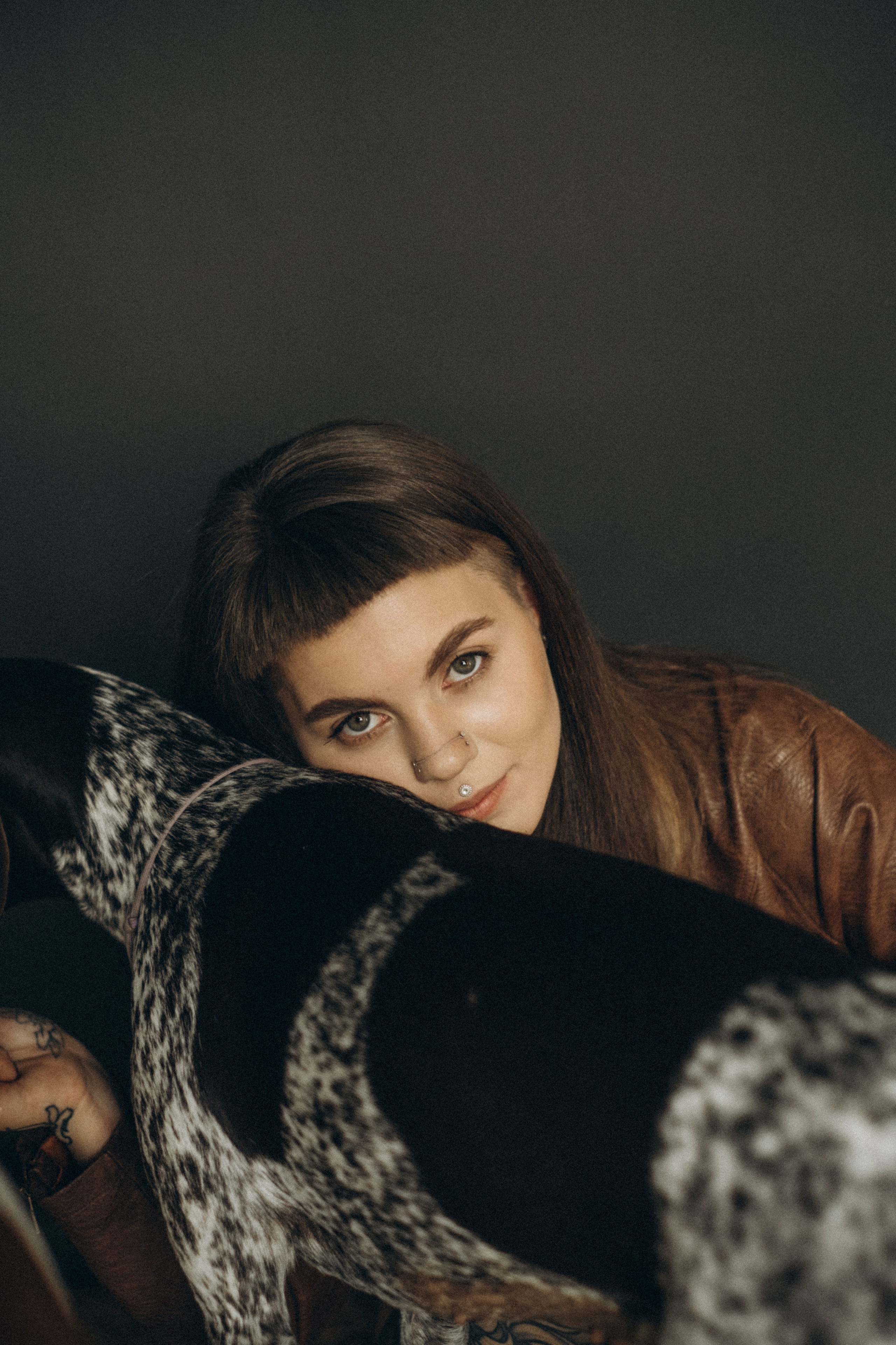 Мироша и её Хантер, Рик и Тэя. Семейный фотограф и анималист в Москве Анна Иванова