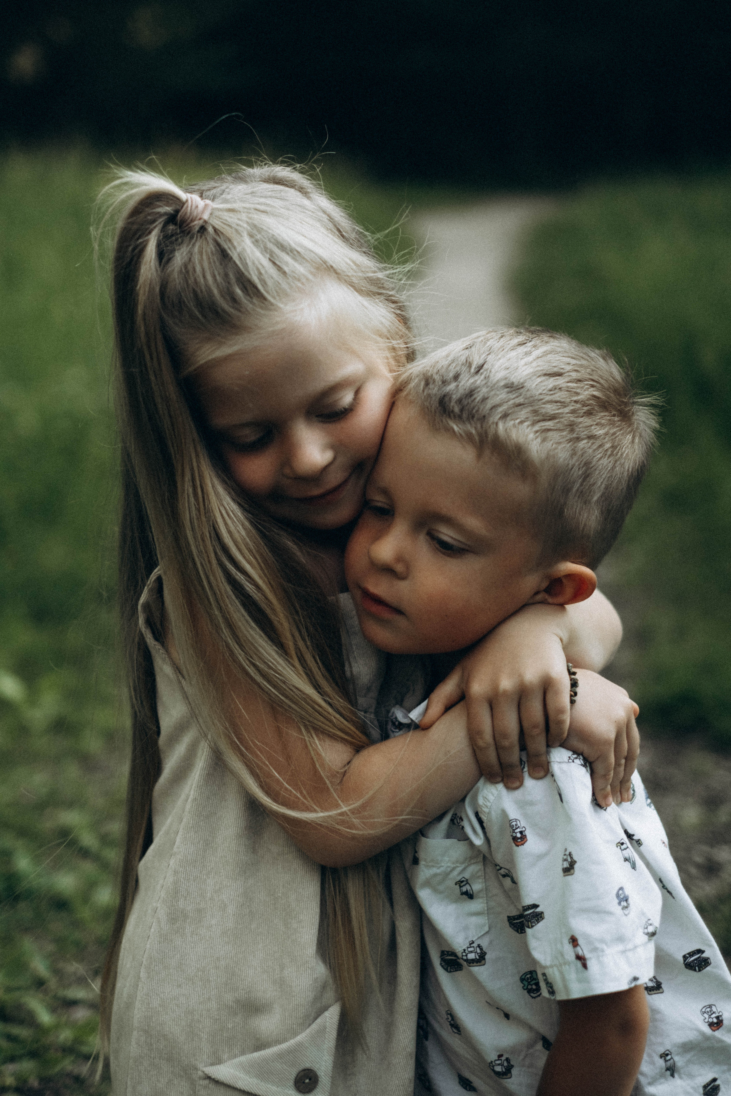 Оля, Милана и Тимур. Семейный фотограф и анималист в Москве Анна Иванова