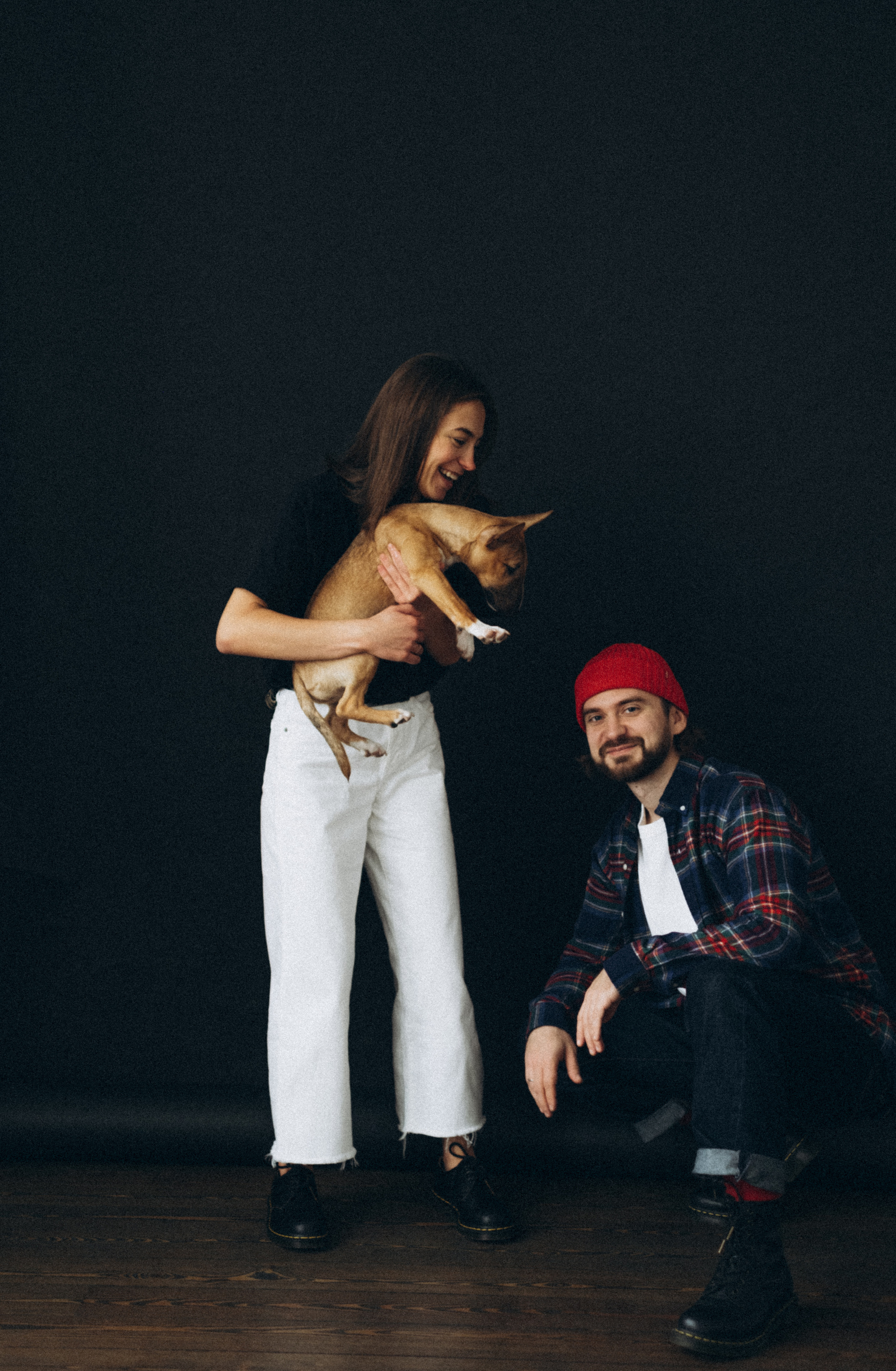 Тимофей, Людмила и Банди. Семейный фотограф и анималист в Москве Анна Иванова