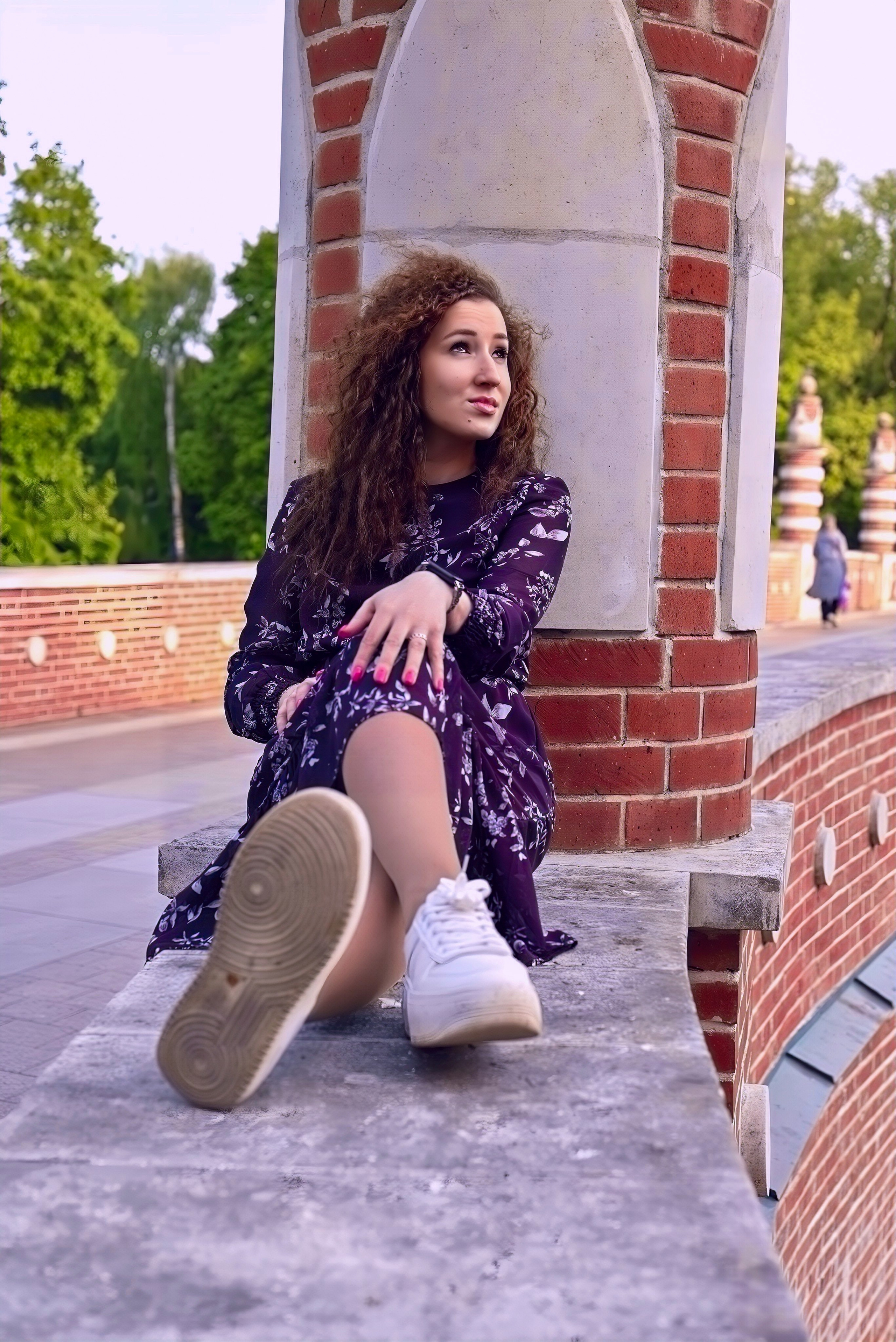 Ксения парк Царицыно. Семейный и детский фотограф Москва