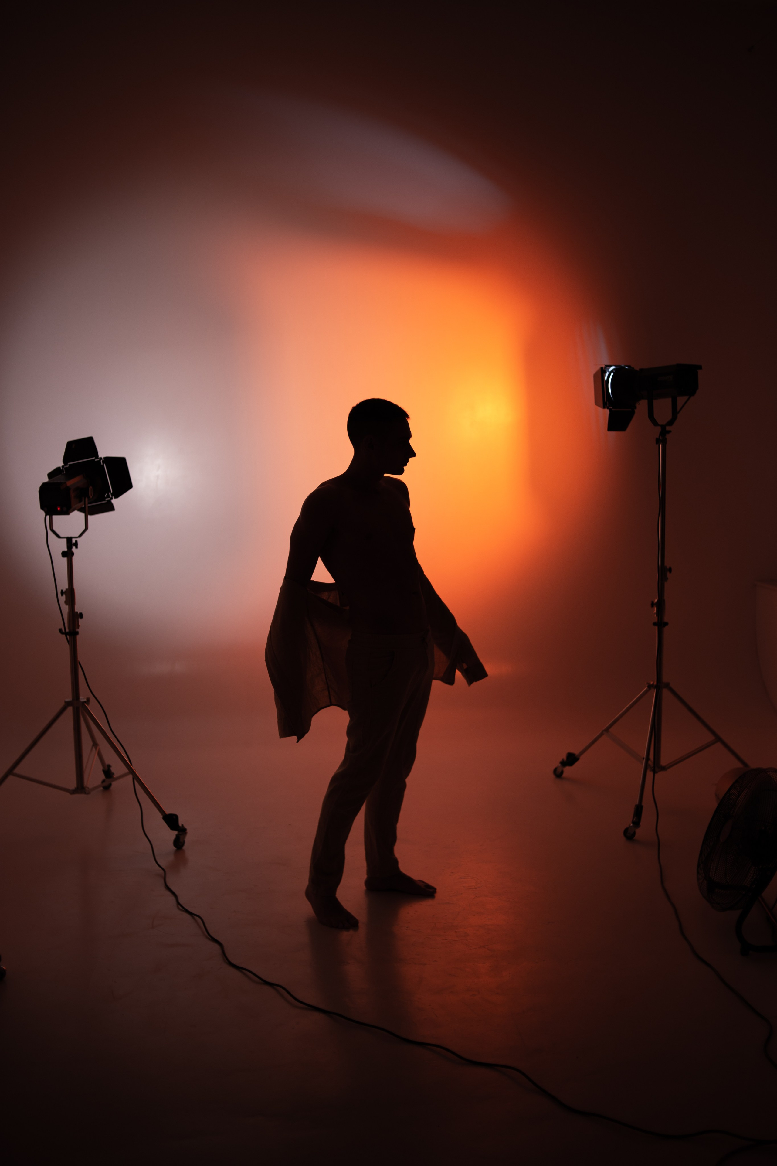 Евгений. Фото в неоне. Фотограф Регина Крикунова г. Красноярск