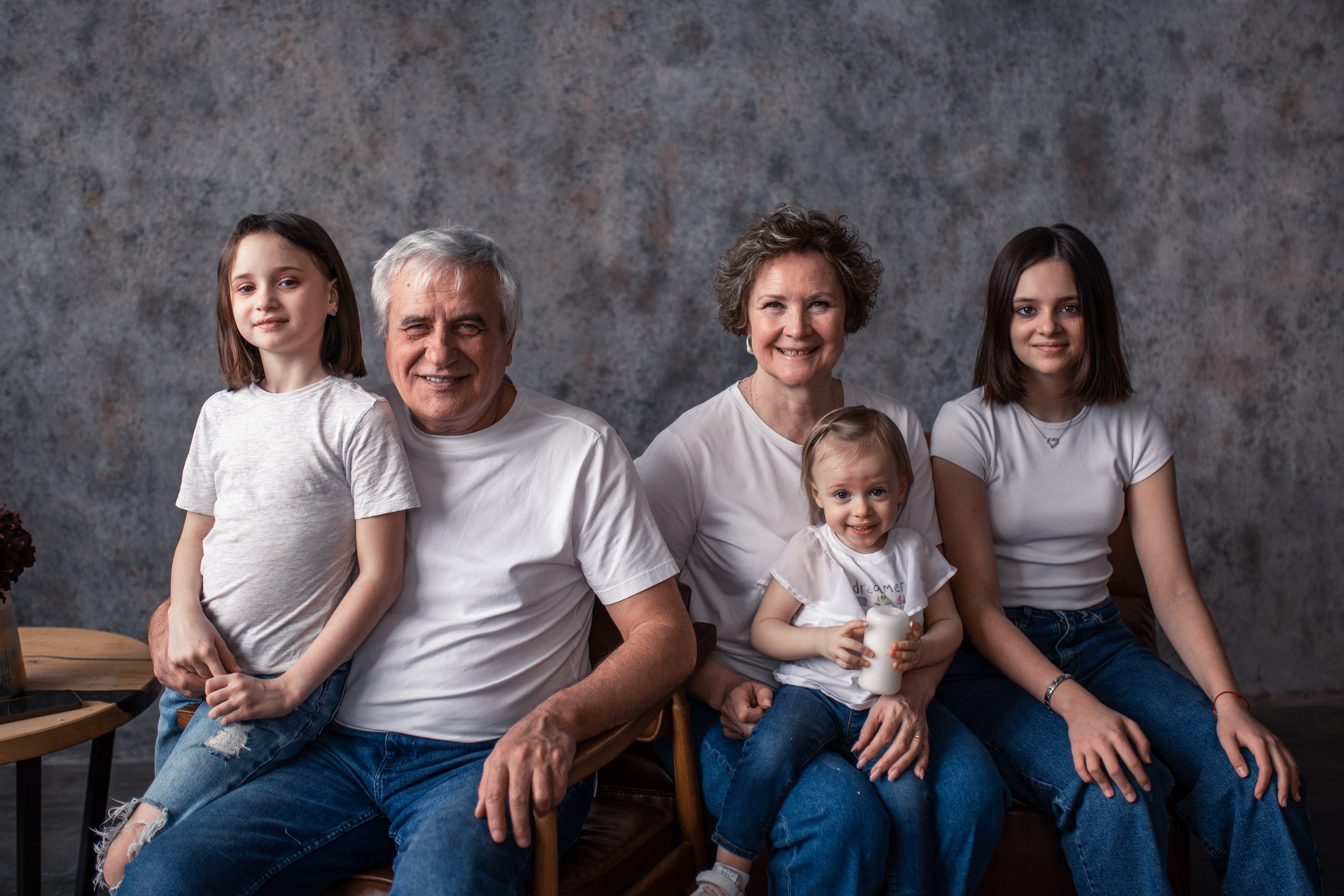 фотосессия большой семьи