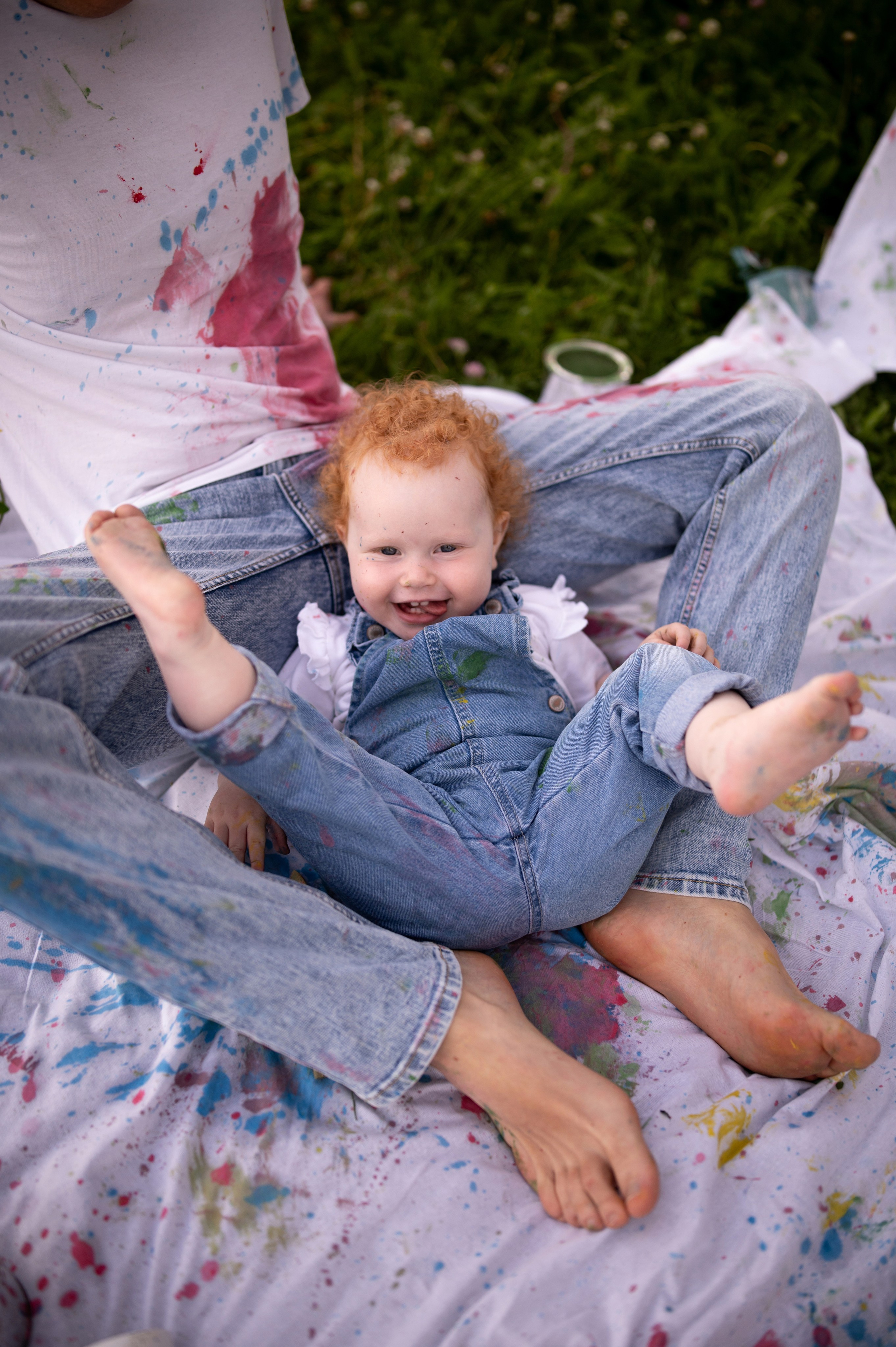 Семейная съемка на природе. Семейный и детский фотограф в Москве Анна Оськина