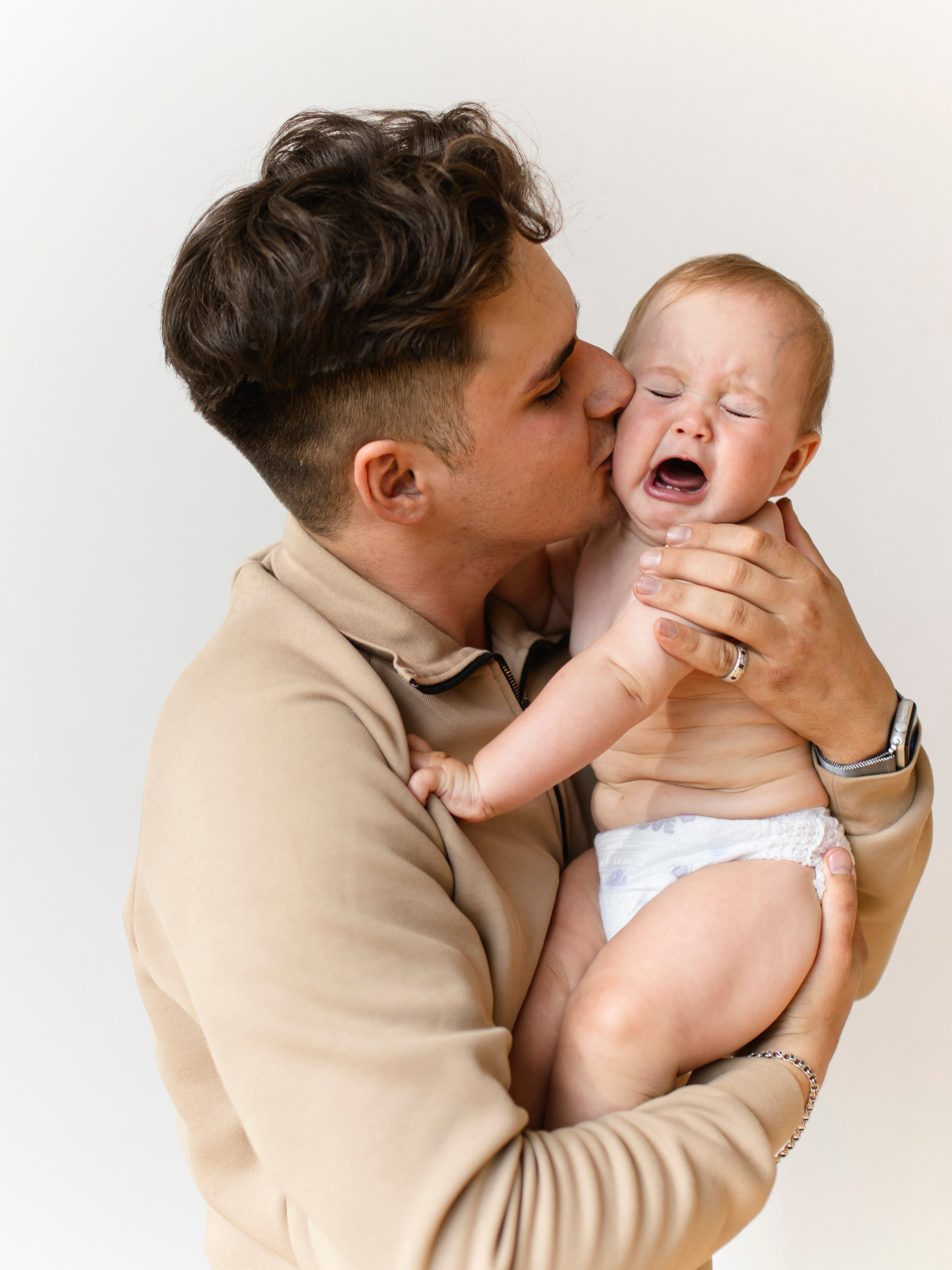 Семейная съемка в студии. Фотограф СПБ Засорина Юлия