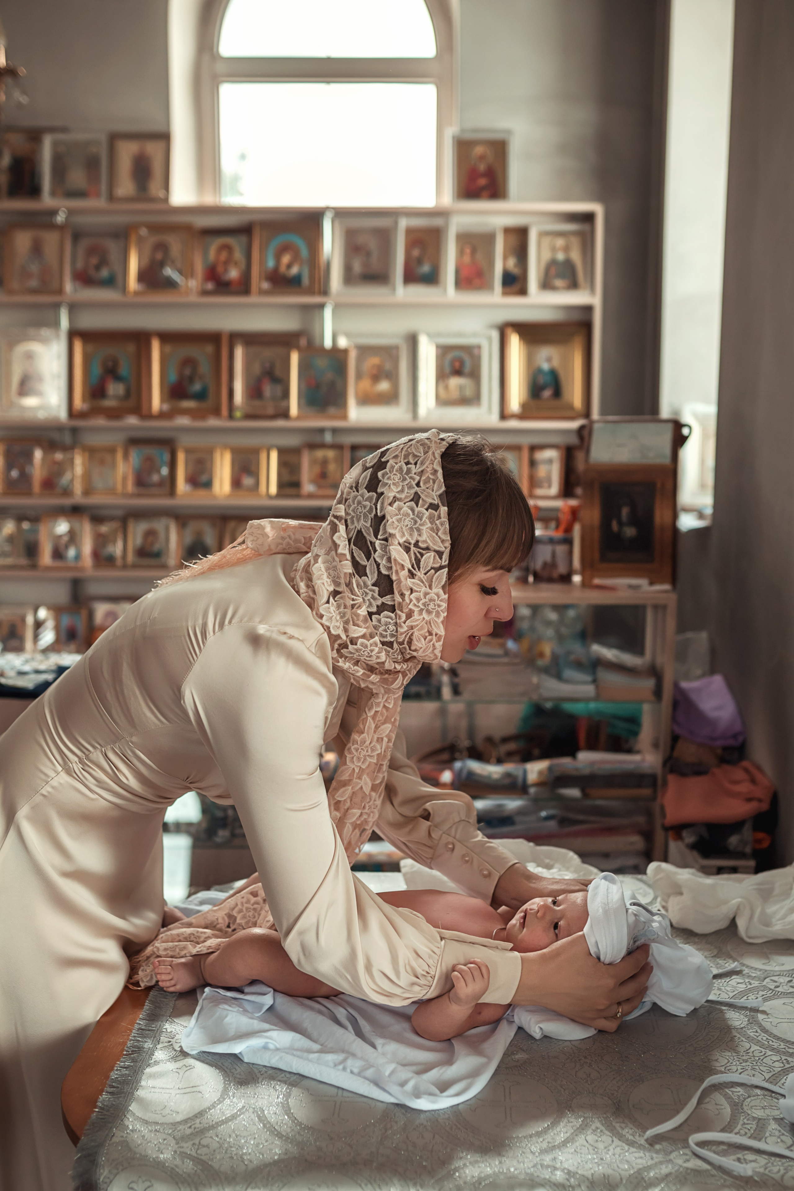 Крещение Даниила. Семейный и детский фотограф Екатерина Савёлова