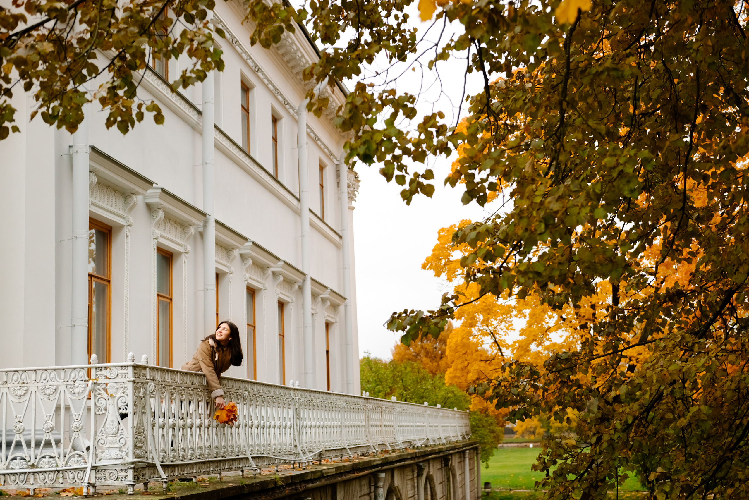 Осенняя фотосессия в Питере на Елагин острове. Свадебный и сеейный фотограф в Санкт-Петербурге Елена Худякова