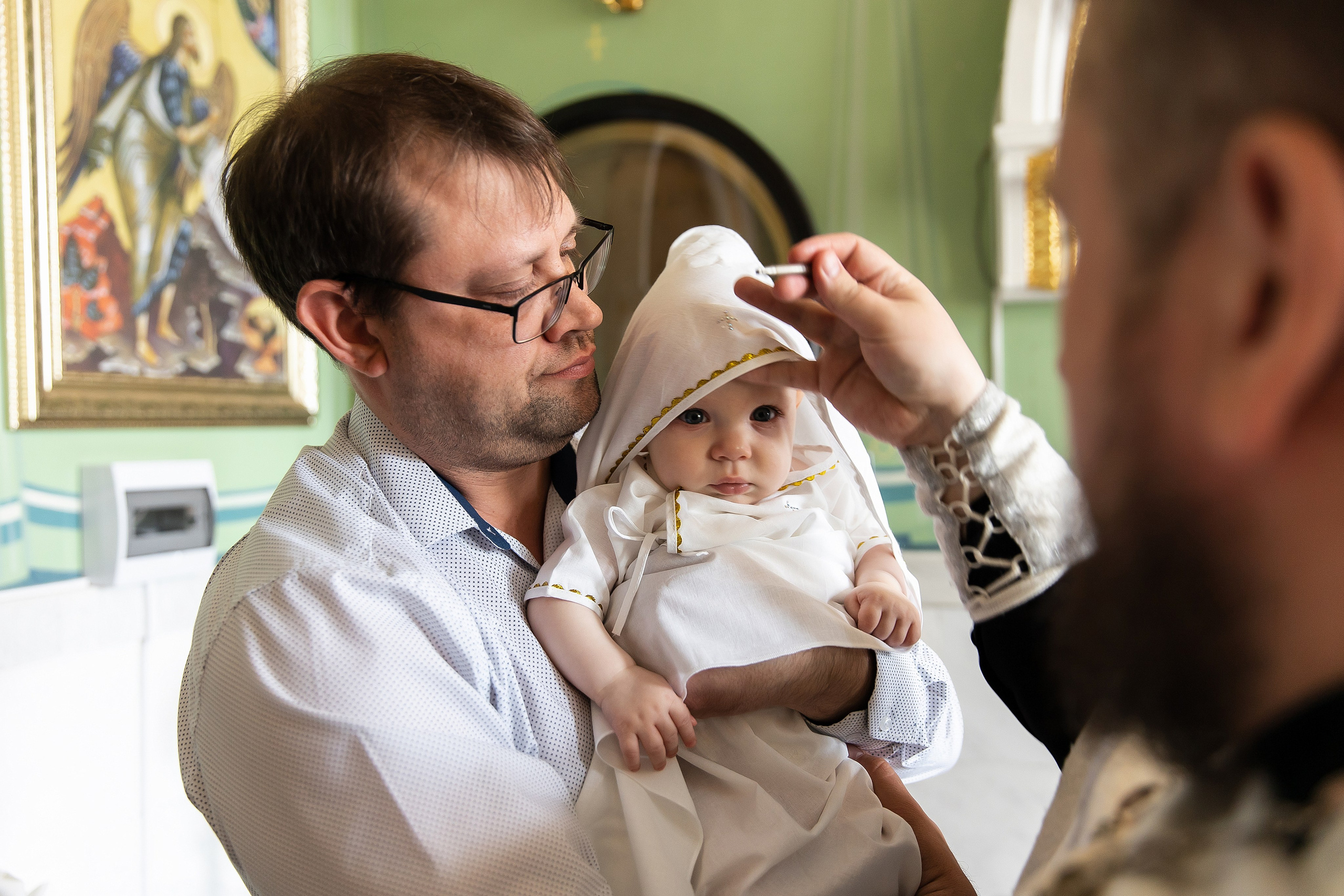 Крещение. Свадебный и семейный фотограф у Уфе Евгения Сазонова