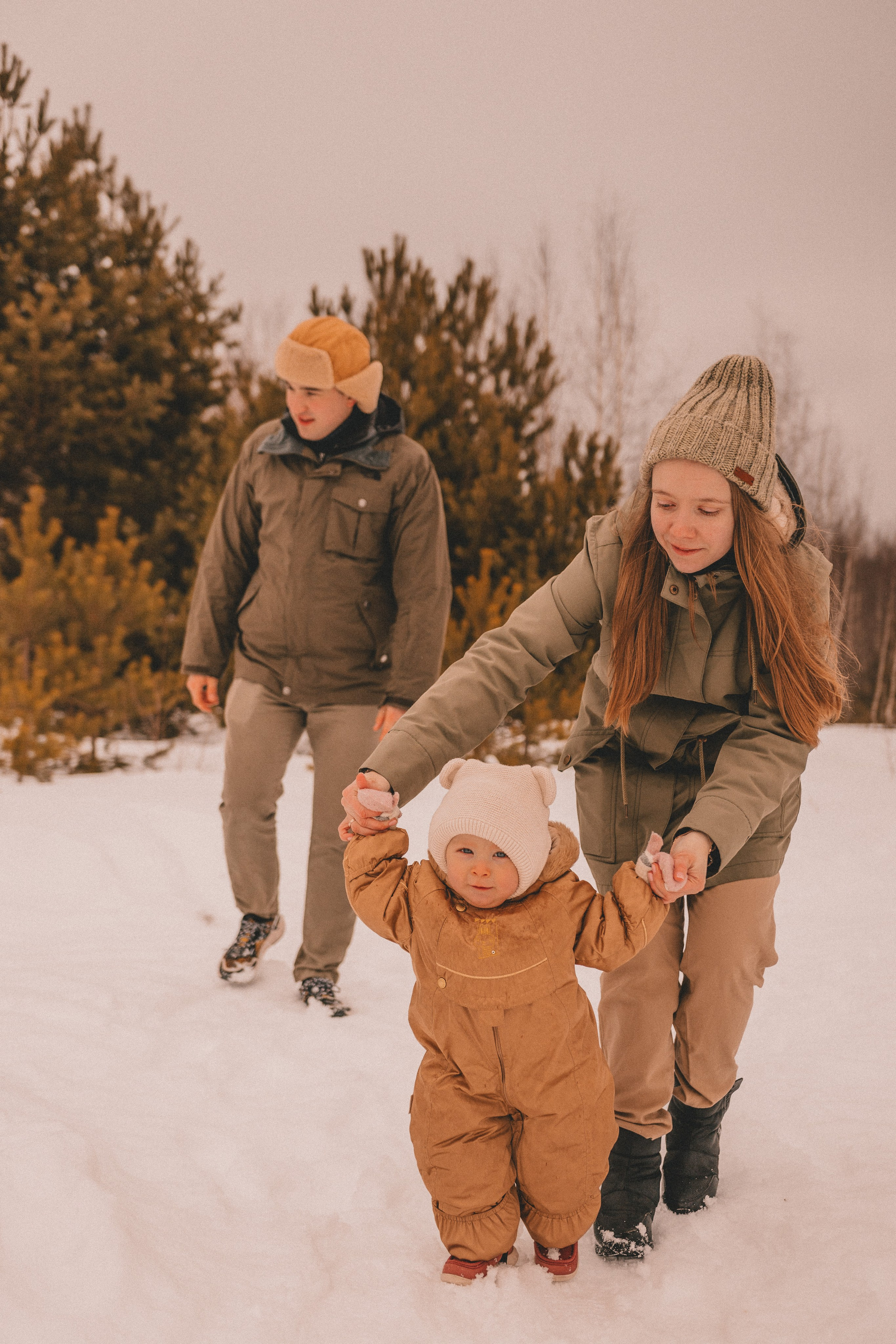 Зимний лес. Детский и семейный фотограф в Москве Светлана Шабалина