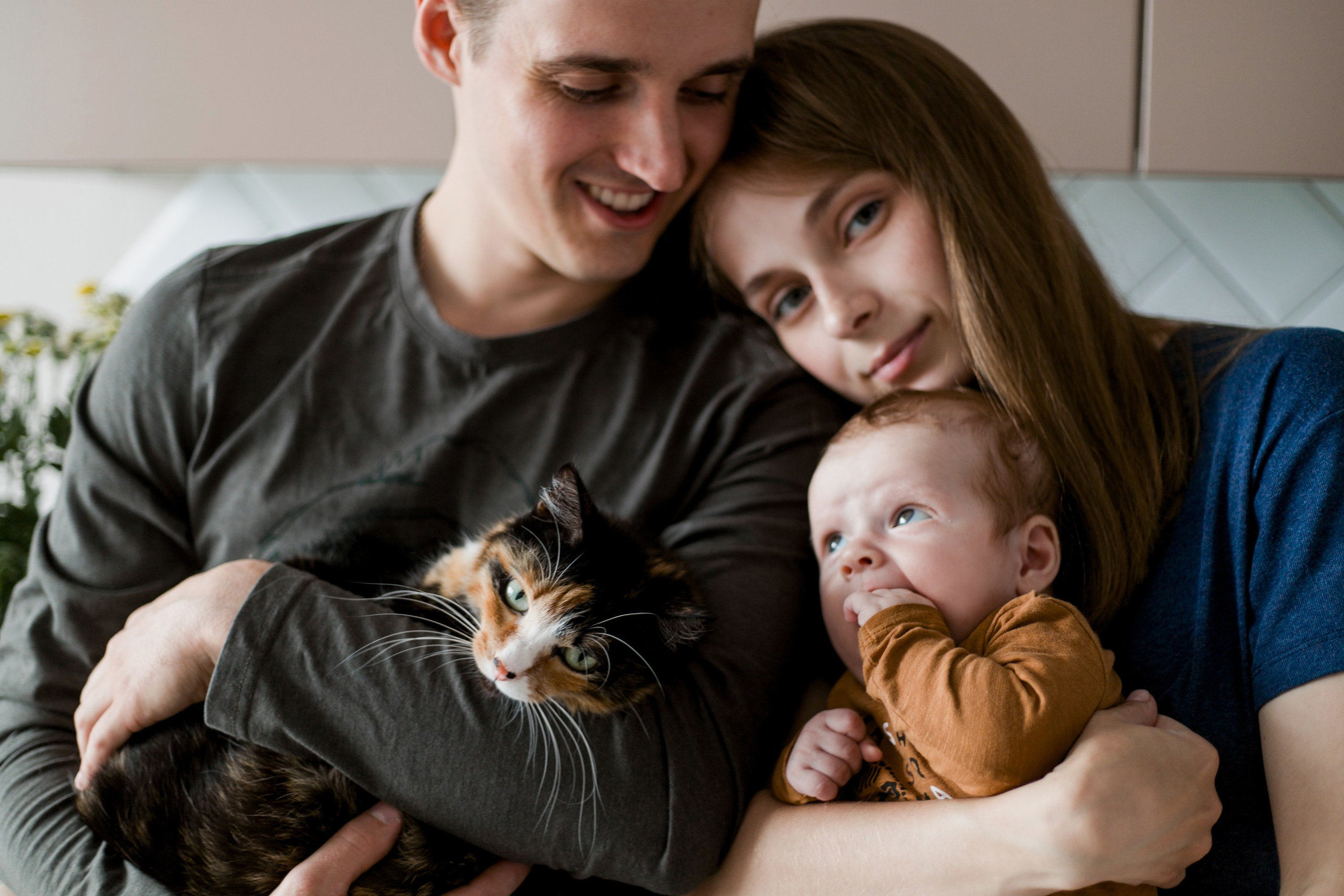 С малышом. Фотограф Софья Володкина