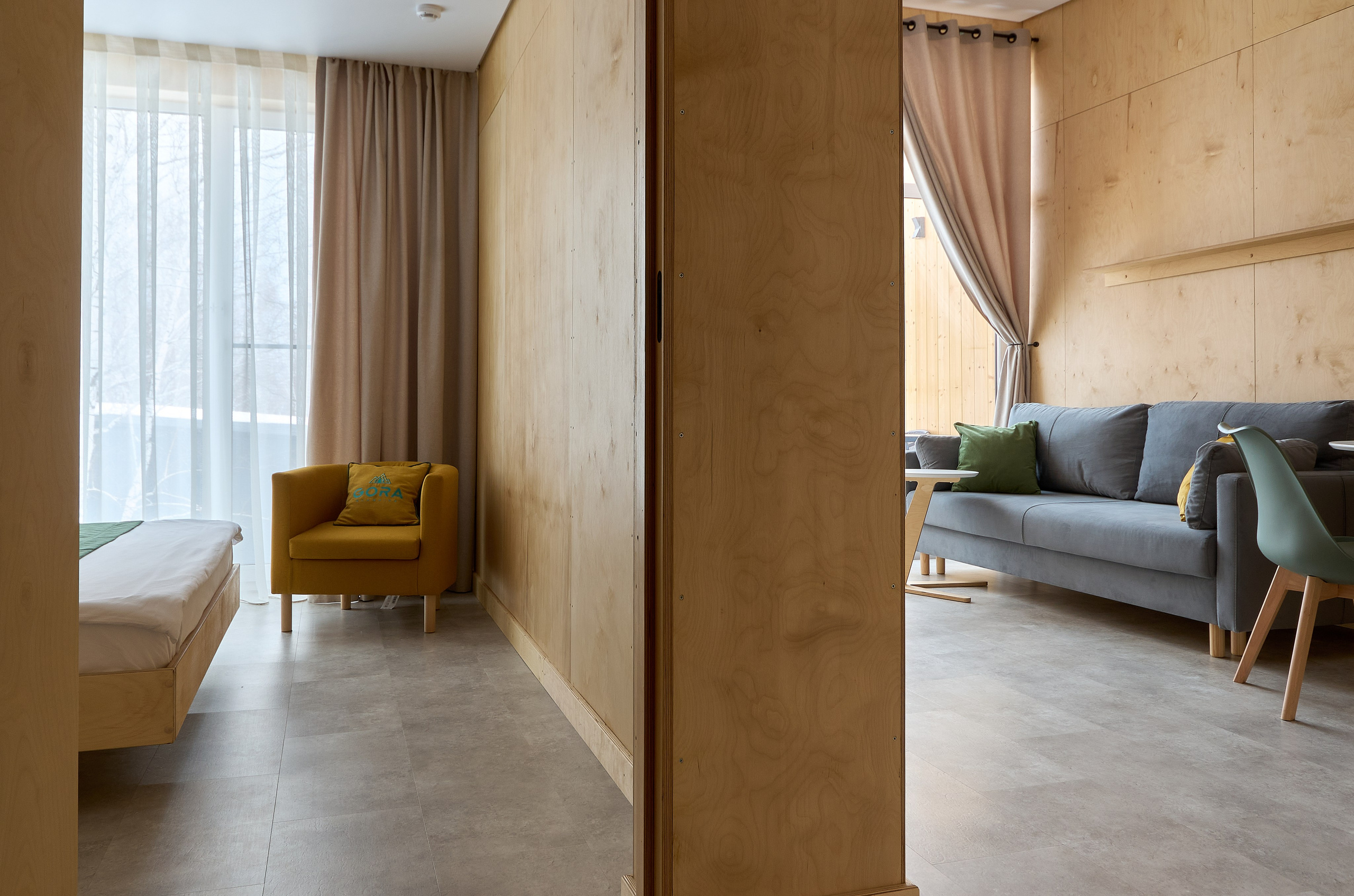 Глэмпинг Гора. Абросимов Лев интерьерный и архитектурный фотограф