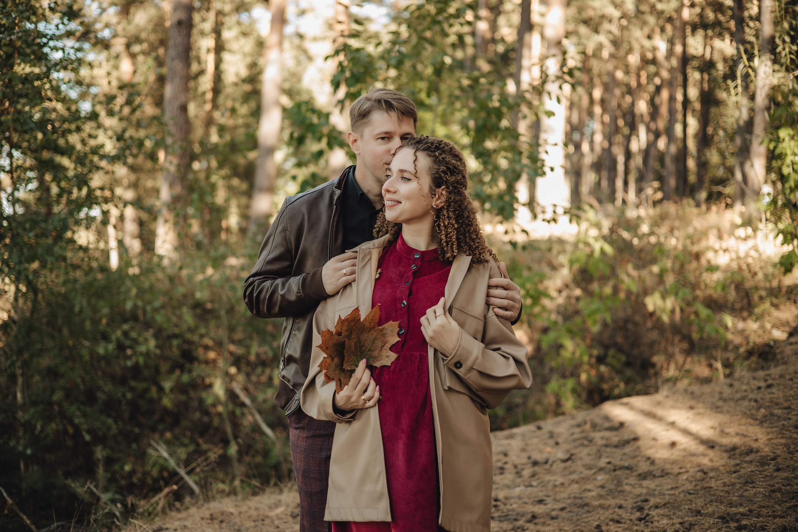 Саша и Вика. Лес. Свадебный и семейный фотограф Пушкин Царское Село СПБ Питер Санкт-Петербург и Рязань Ольга Козлова