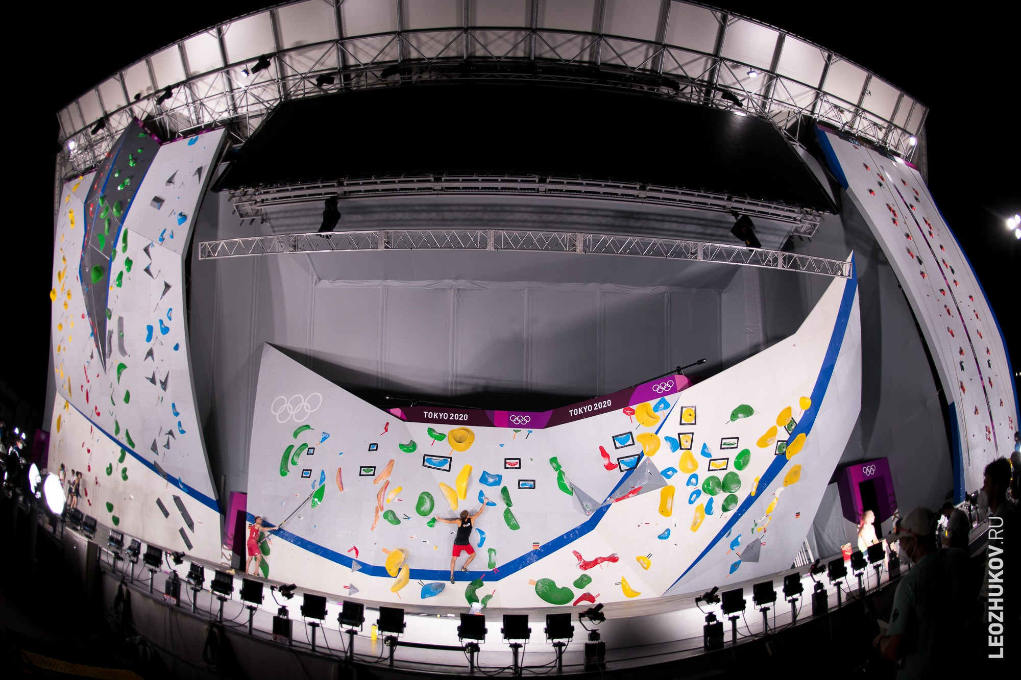 Tokyo-2020 Olympic games. Sports photographer Leonid Zhukov
