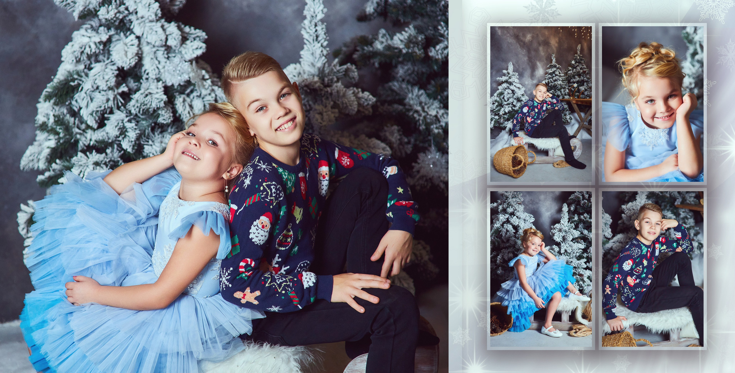 Фотокниги для деток с Рождественского фотопроекта. Фотохудожник Наталия Кирсанова