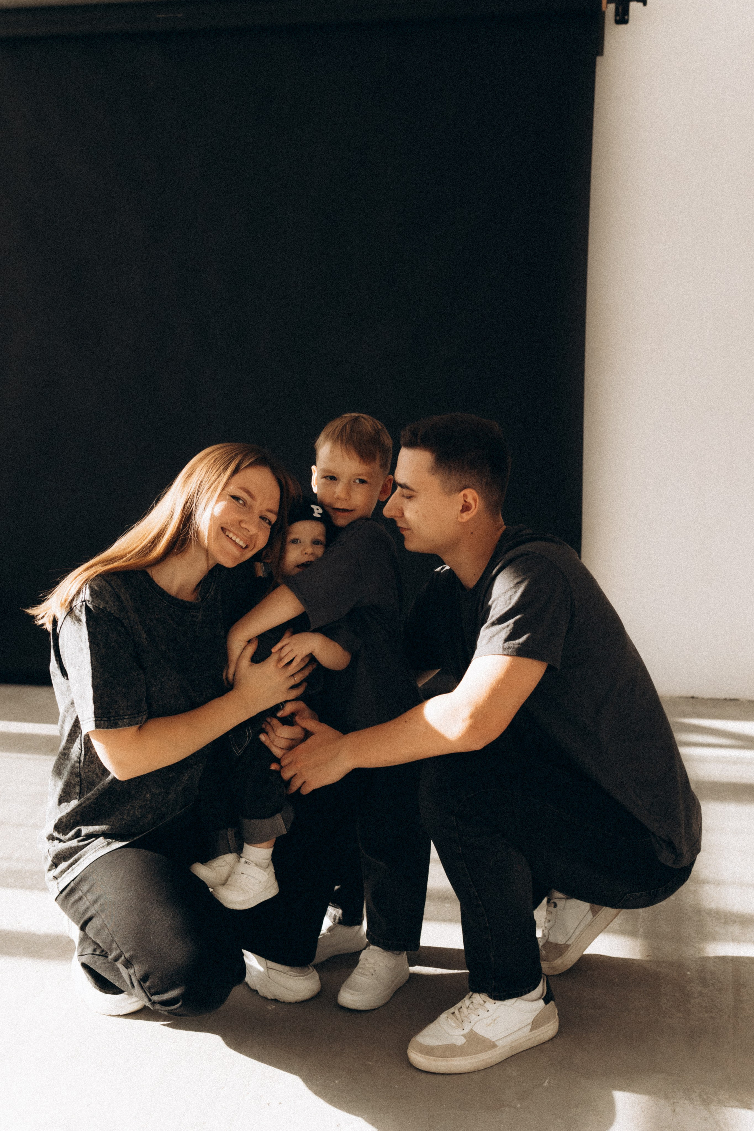 Ксюша, Саша, Тимоша и Мирон