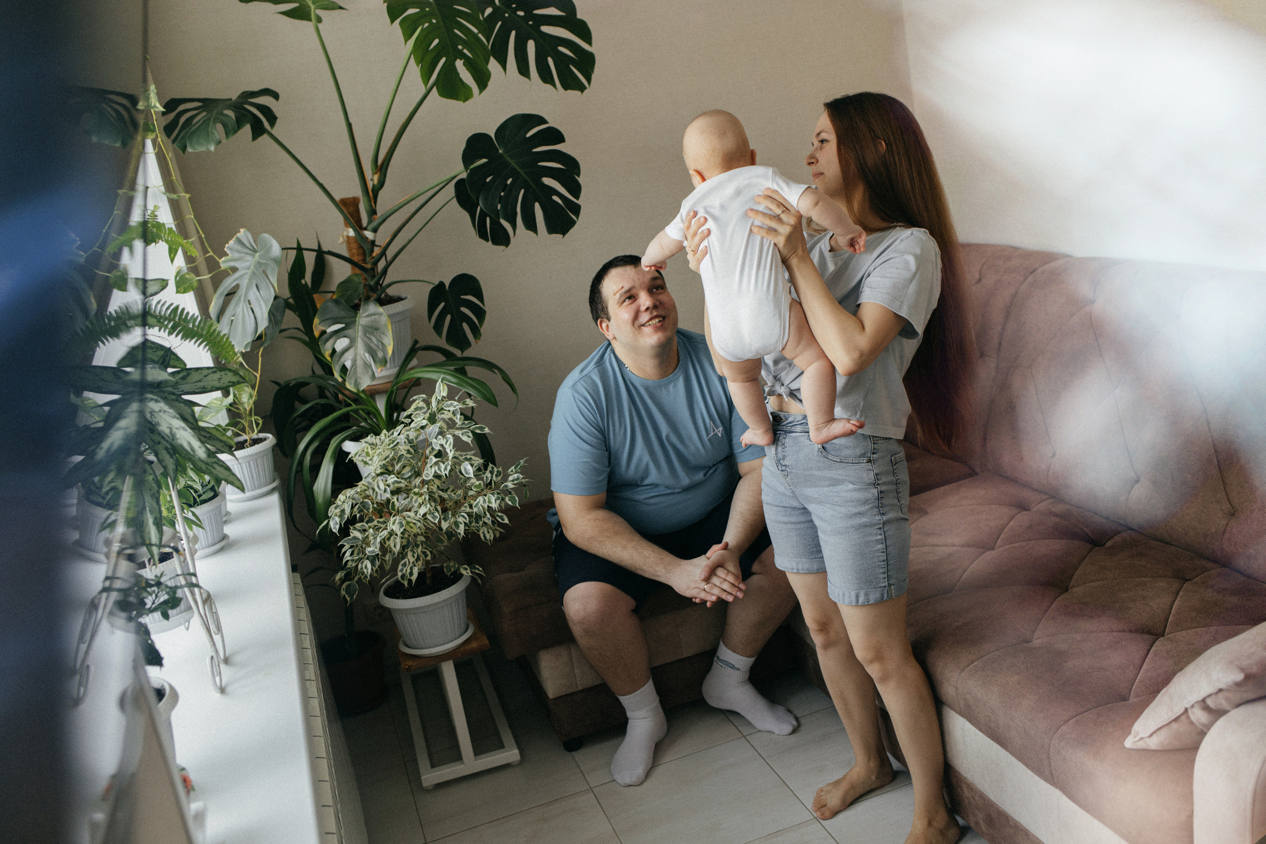 Настя, Влад и малыш Миша. Главная