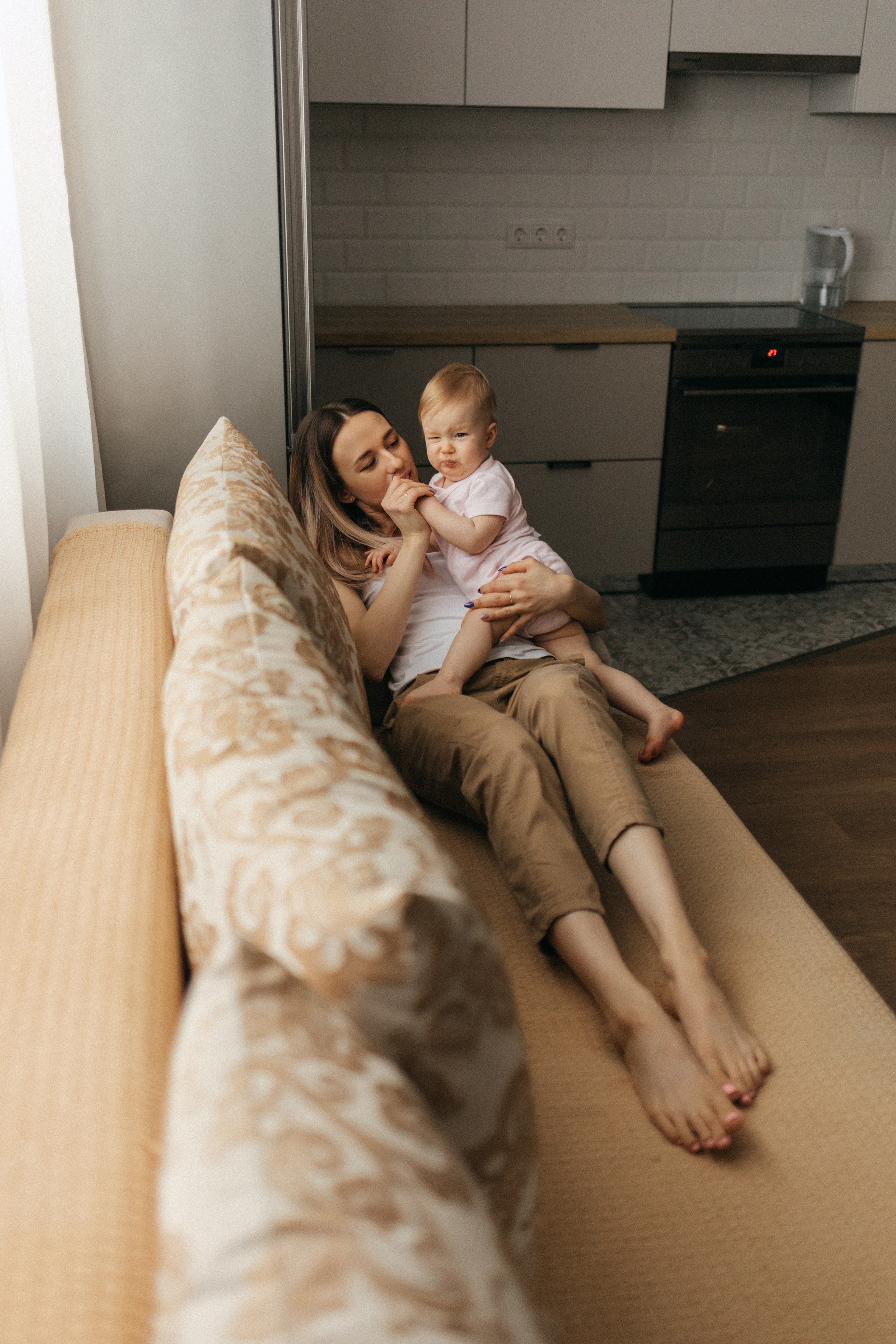 Настя, Сережа и крошка Есения. Главная