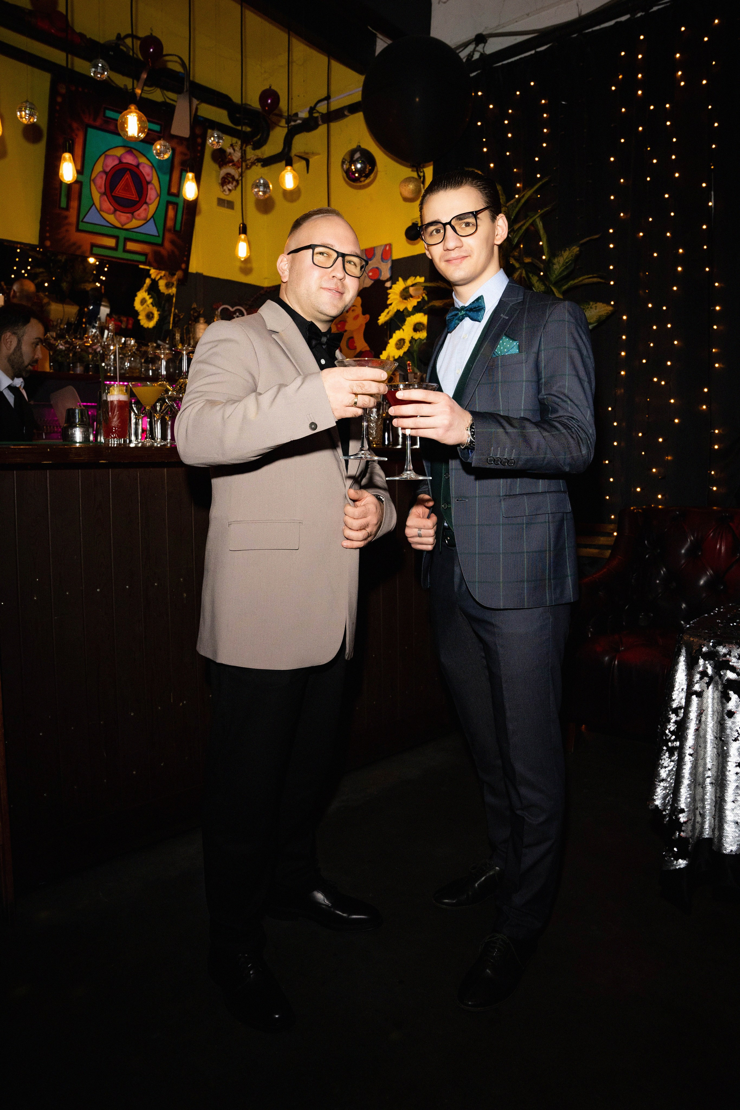 Сотрудники на корпоративе