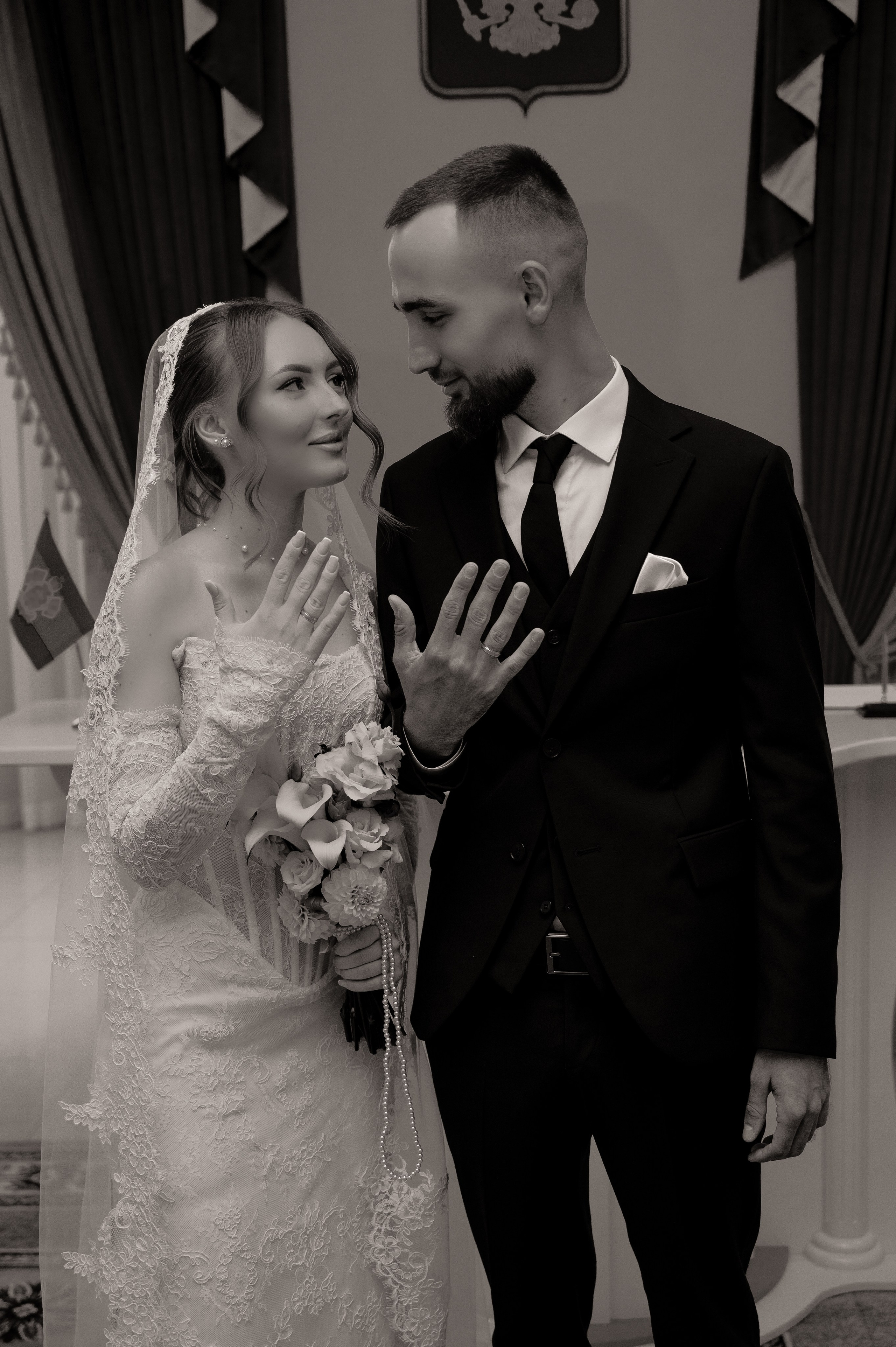 Виктор и Валерия (загс). Свадебный и семейный фотограф в Краснодаре Алина Мельник