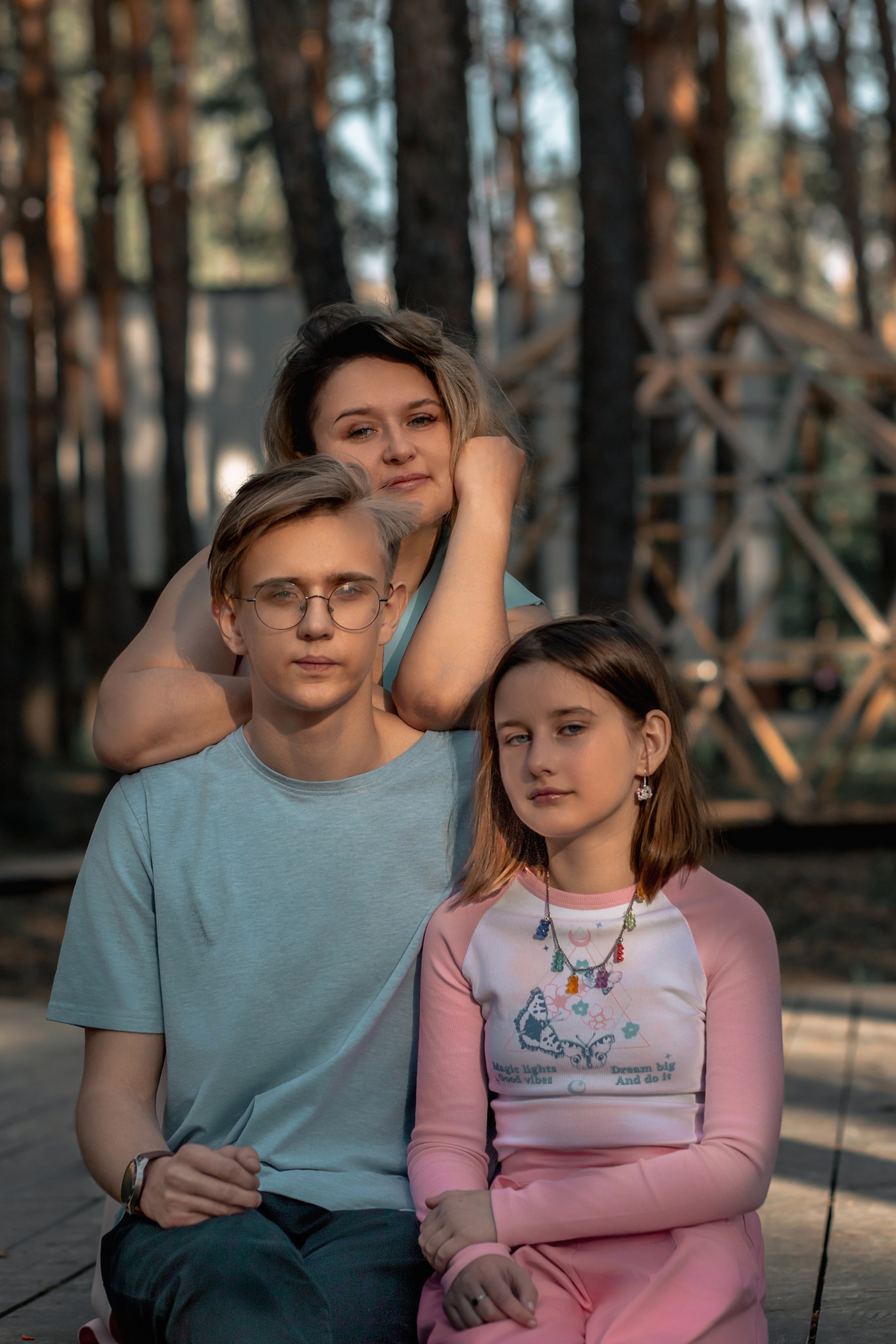 Валерия, Ярослав и Мира_фотопроект «Мой подросток». Фотограф Воронеж, Новая Усмань Мария Бублик