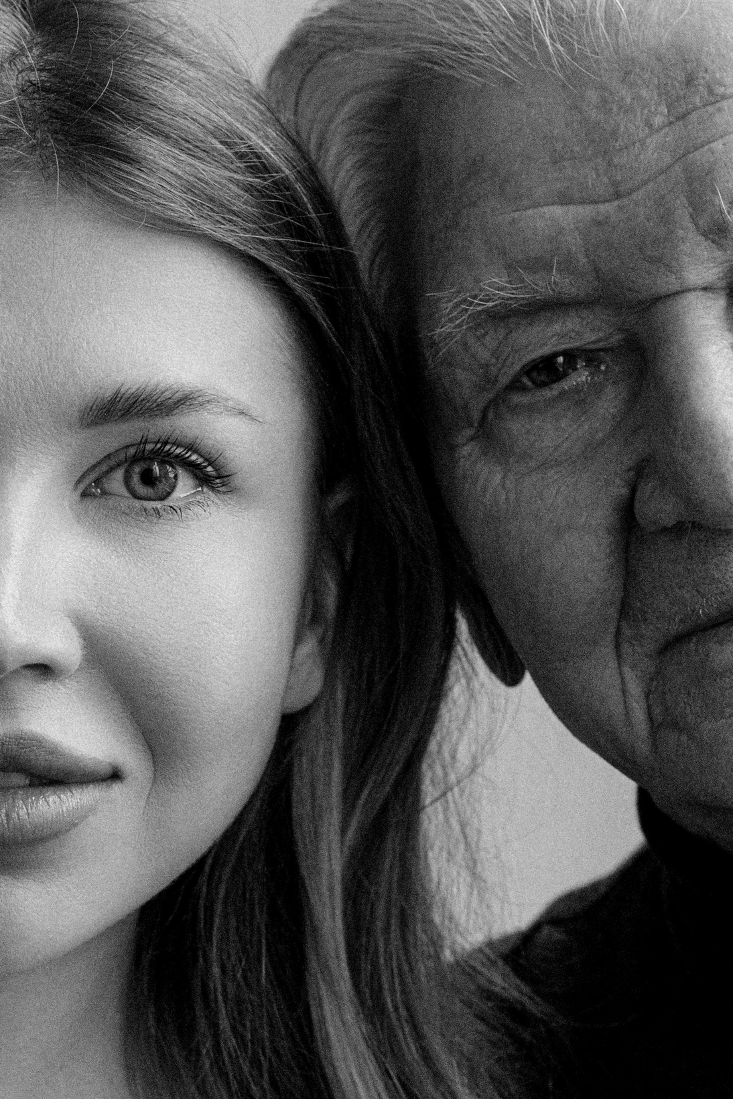 Анастасия и дедушка. Свадебный и семейный фотограф в Калининграде Анастасия Гриценко